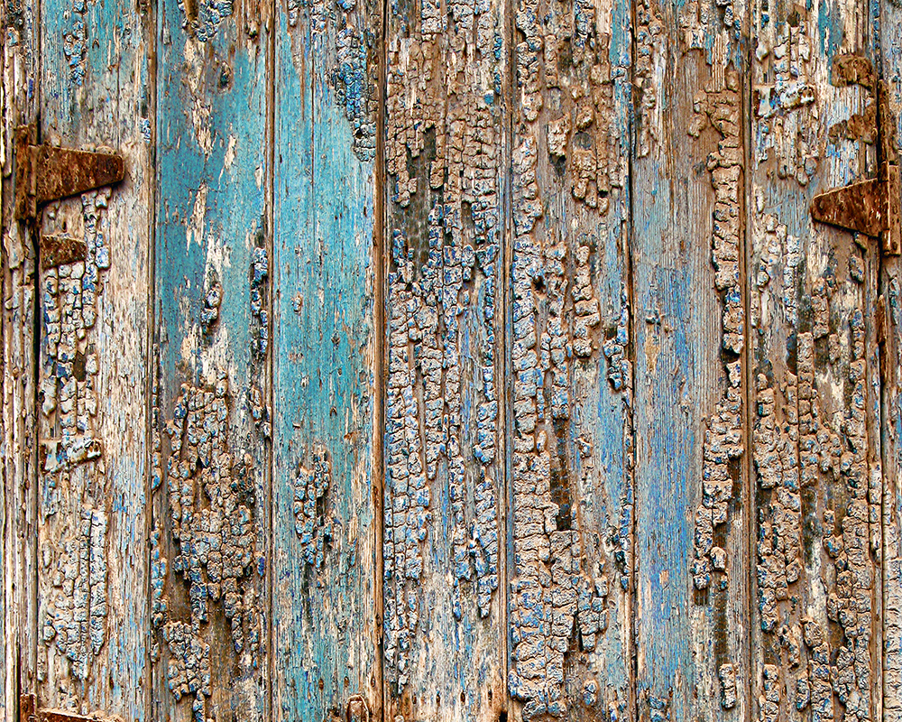Panel POP.UP - Holz - beige-blau - 2,50 Meter
