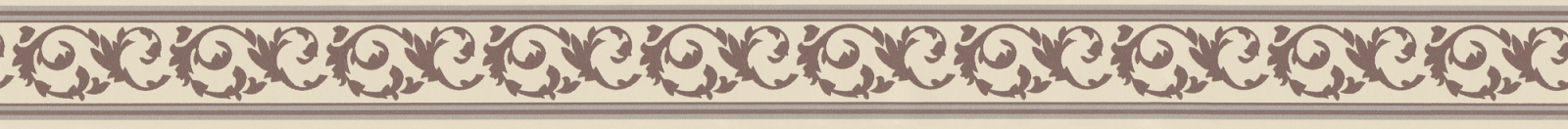 Papier-Borte ONLY BORDERS 10 - braun-beige - 5 Meter