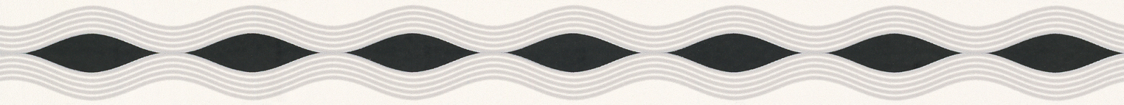 Papier-Borte ONLY BORDERS 10 - schwarz-grau - 5 Meter