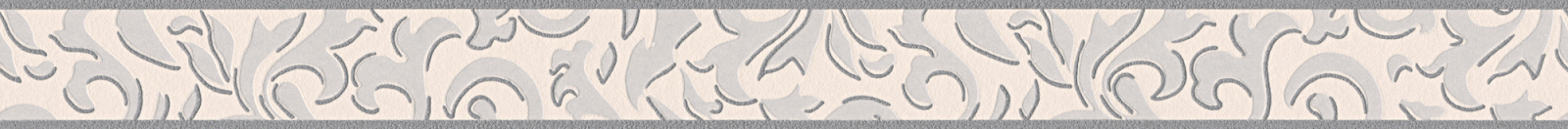 Papier-Borte ONLY BORDERS 10 - silber-grau - 5 Meter