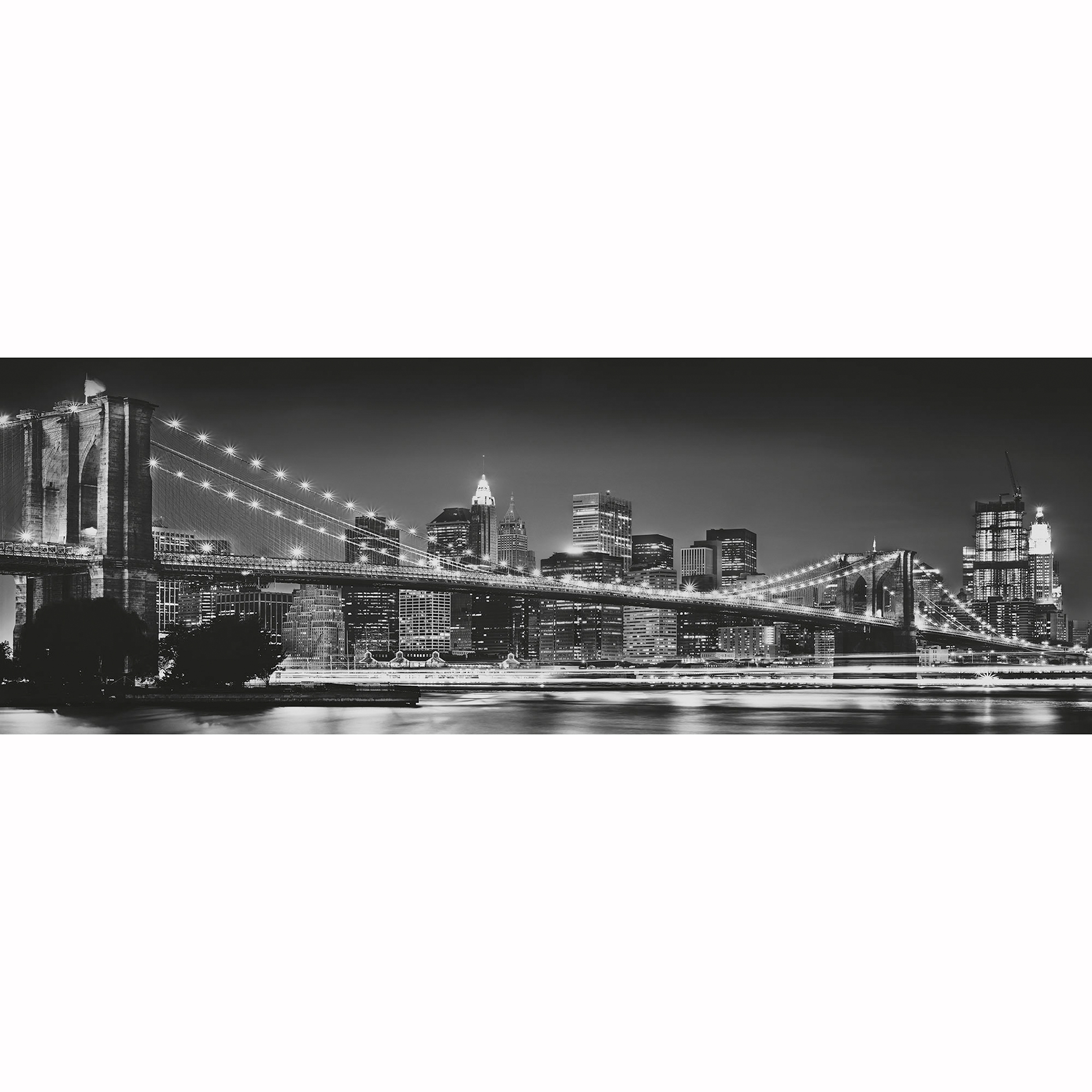 Papier-Fototapete BROOKLY BRIDGE - 3,68 Meter