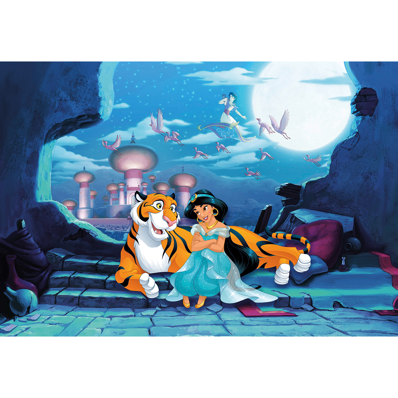 Papier-Fototapete WAITING FOR ALADDIN - bunt - 368x254 cm