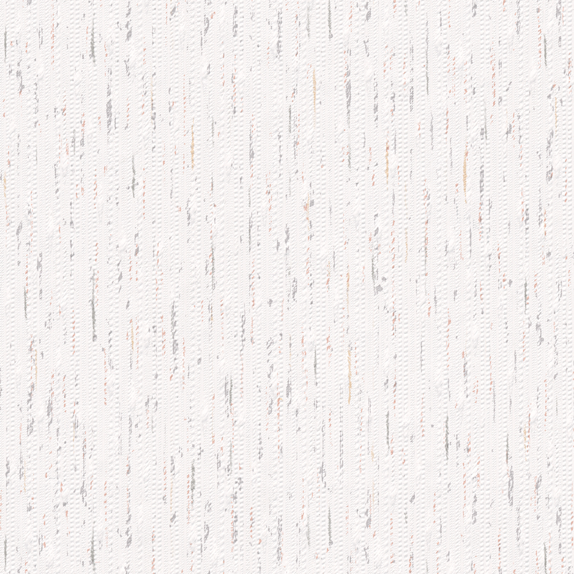 Papiertapete - weiß - Uni - 10 Meter