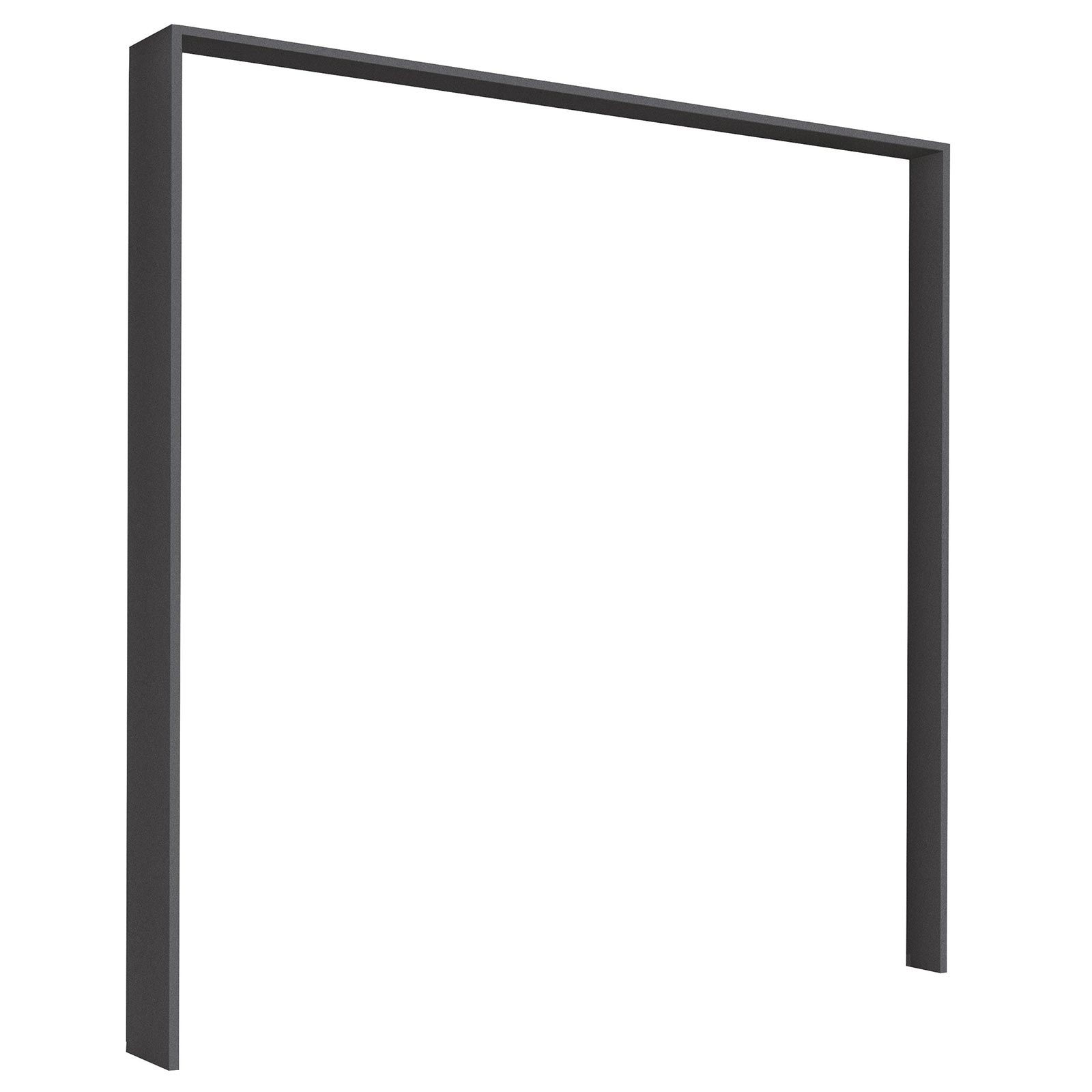 Passepartout - grau metallic - 211x214 cm