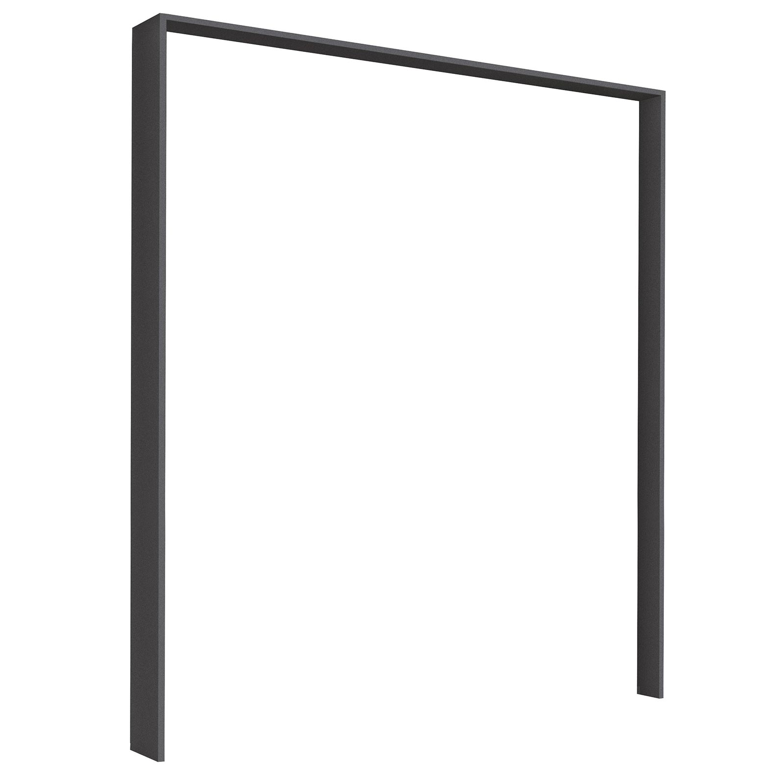 Passepartout - grau metallic - 211x233 cm