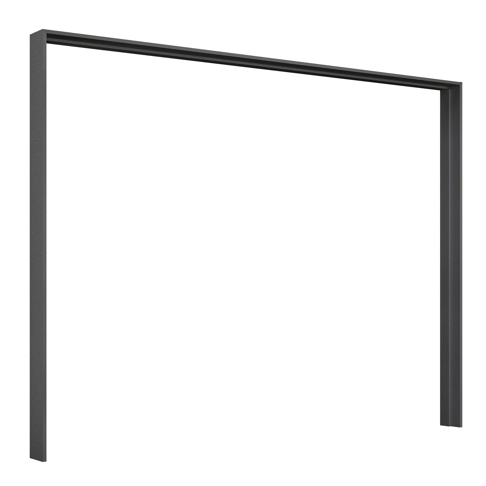 Passepartout - grau metallic - 278x233 cm