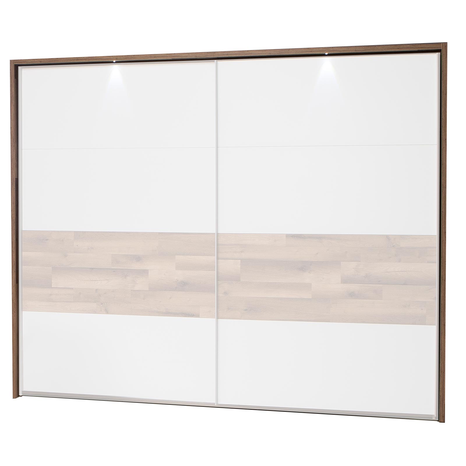 Passepartout - Stabeiche - mit Beleuchtung