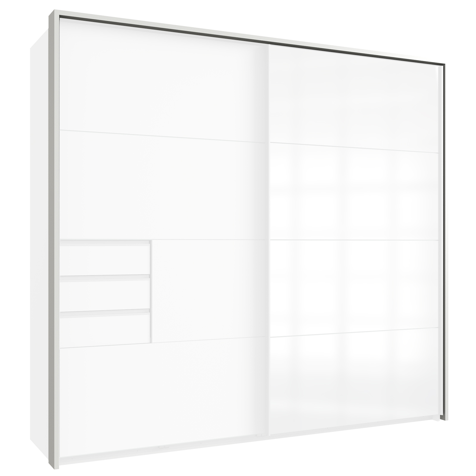 Passepartout - weiß - 228 cm breit