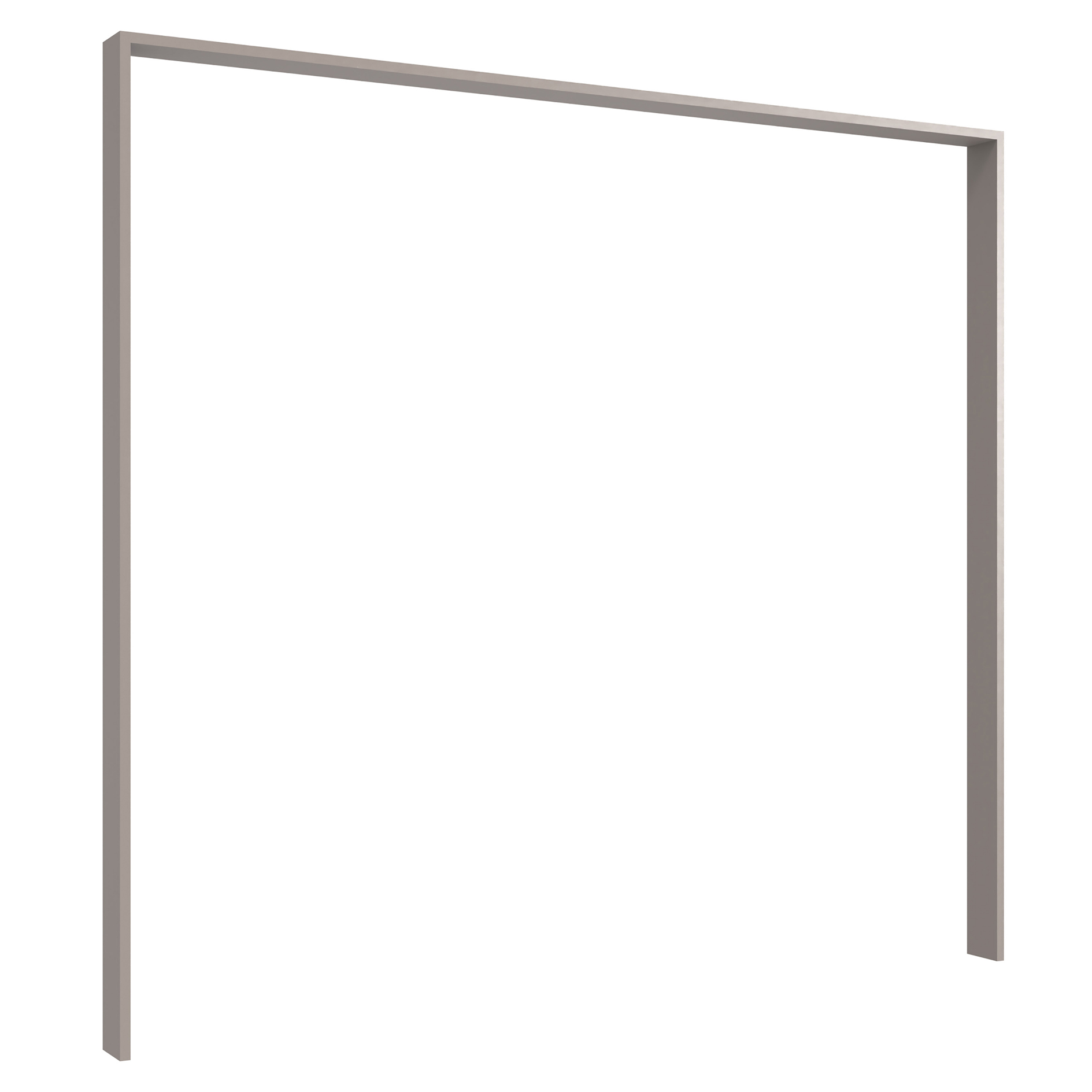 Passepartoutrahmen - saharagrau - 273 cm breit
