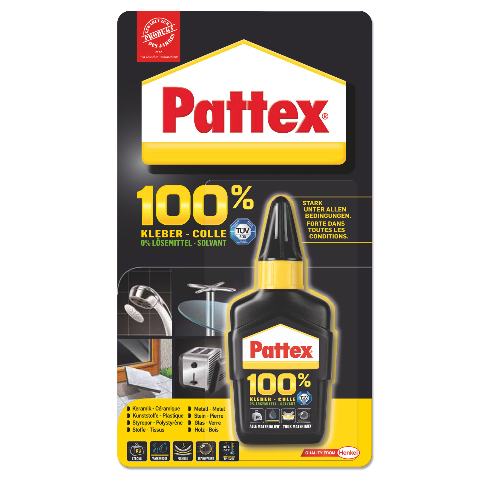 Pattex 100% KLEBER - Alleskleber - 50 g