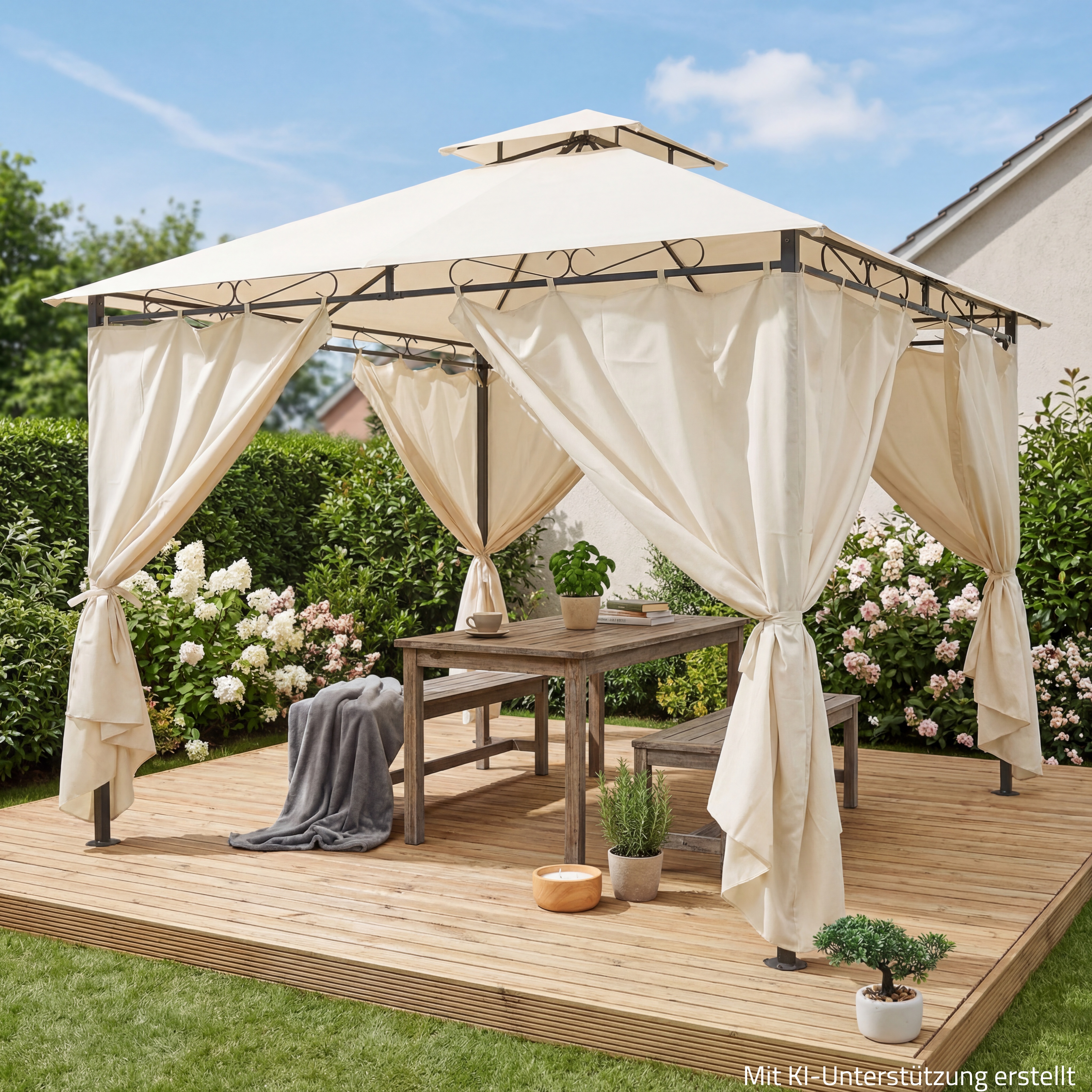 Pavillons fr Garten und Terrasse preiswert im ROLLER Online-Shop