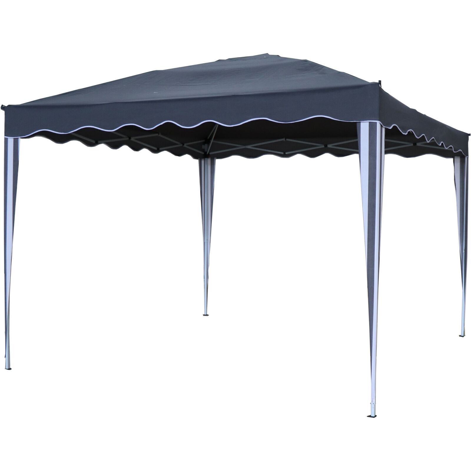 Pavillon GANGES - grau - 295x295 cm