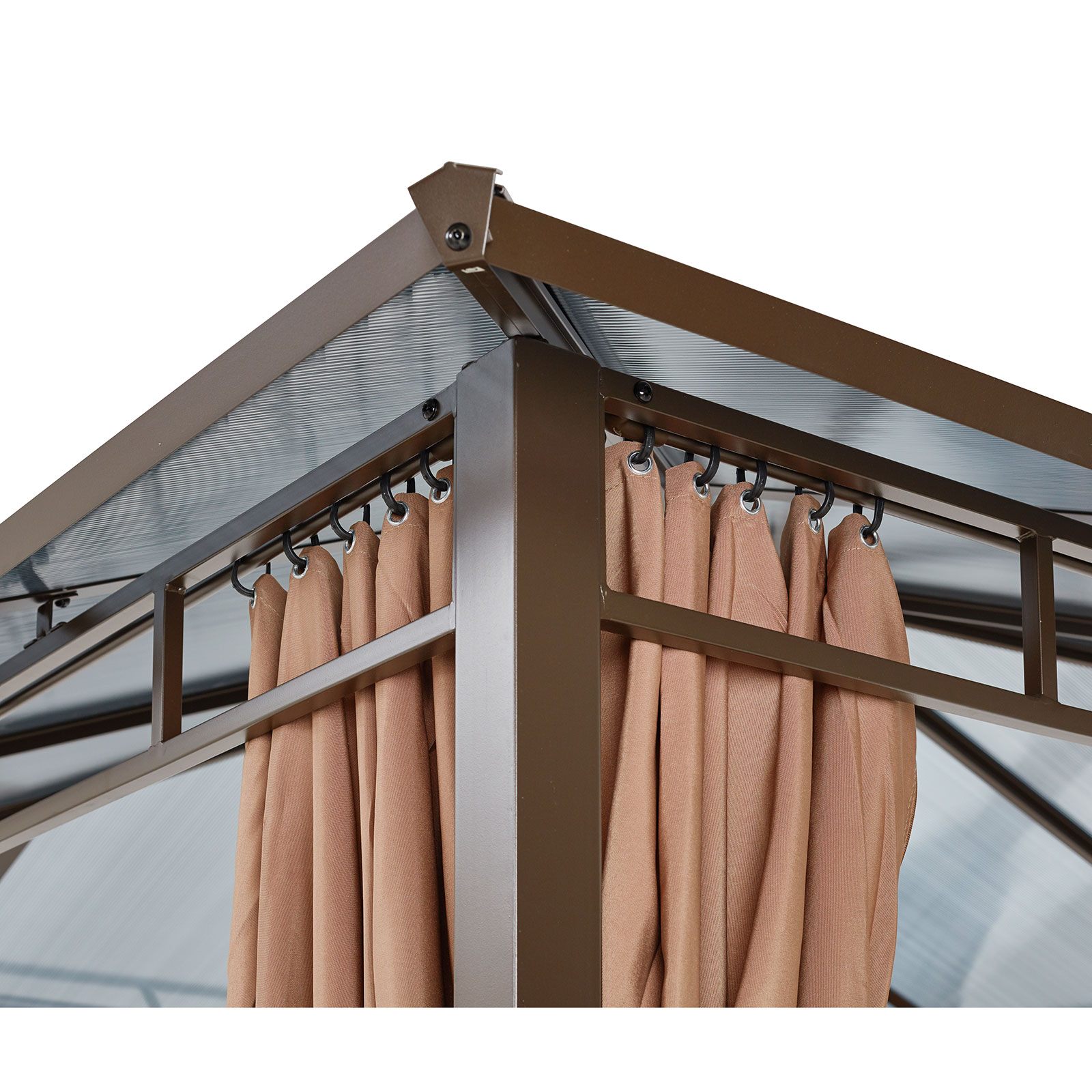 Pavillon PANAY - braun - 300x300 cm