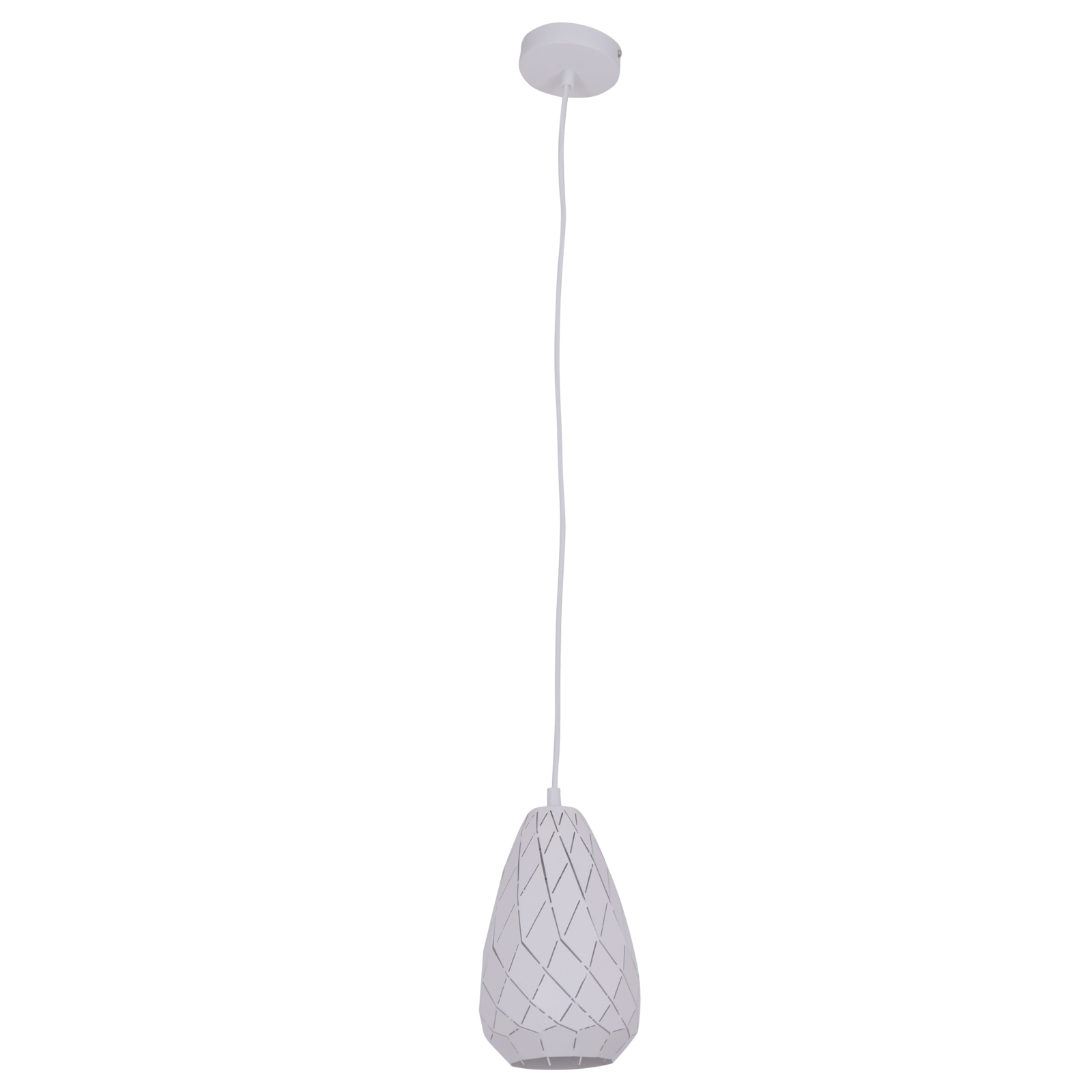 Pendelleuchte ALISON - weiß - 123 cm