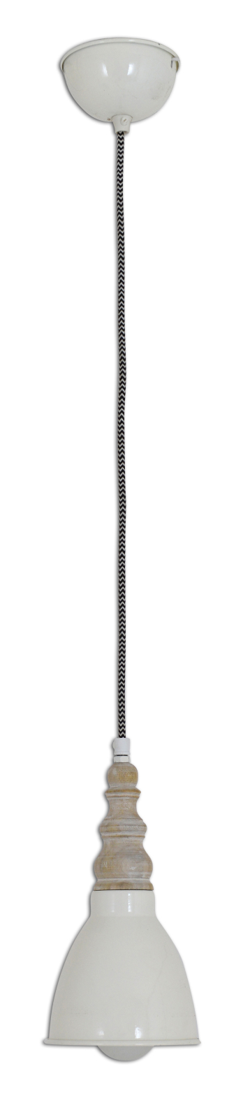 Pendelleuchte DELHI - elfenbein - 113 cm