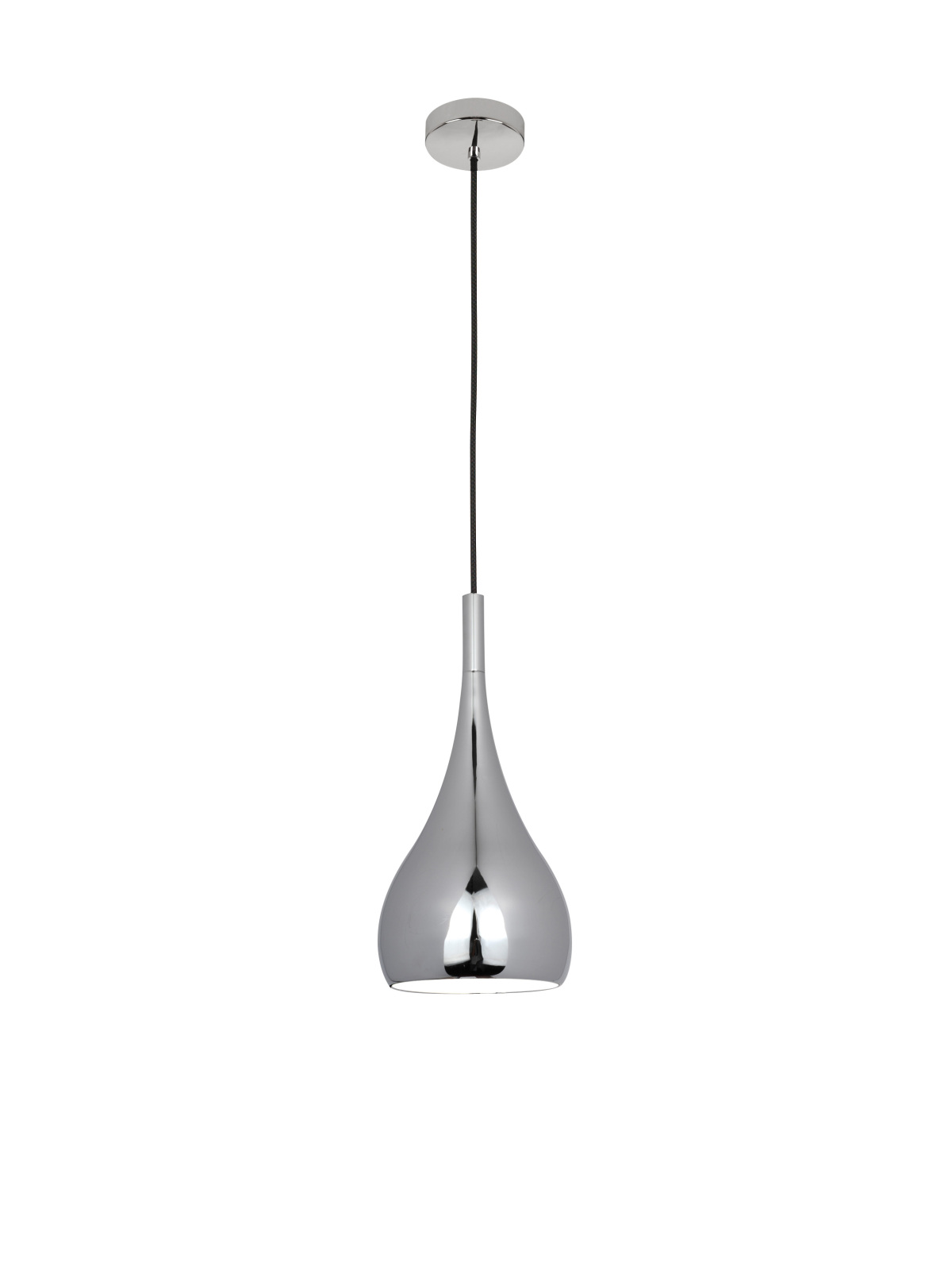 Pendelleuchte DROP - Chrom - Ø 16 cm
