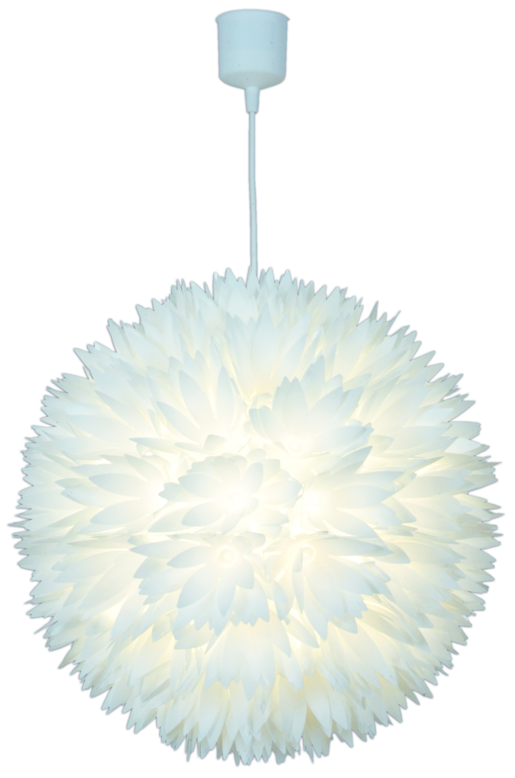 Pendelleuchte FLOWERY MEADOW - weiß - Ø 45 cm