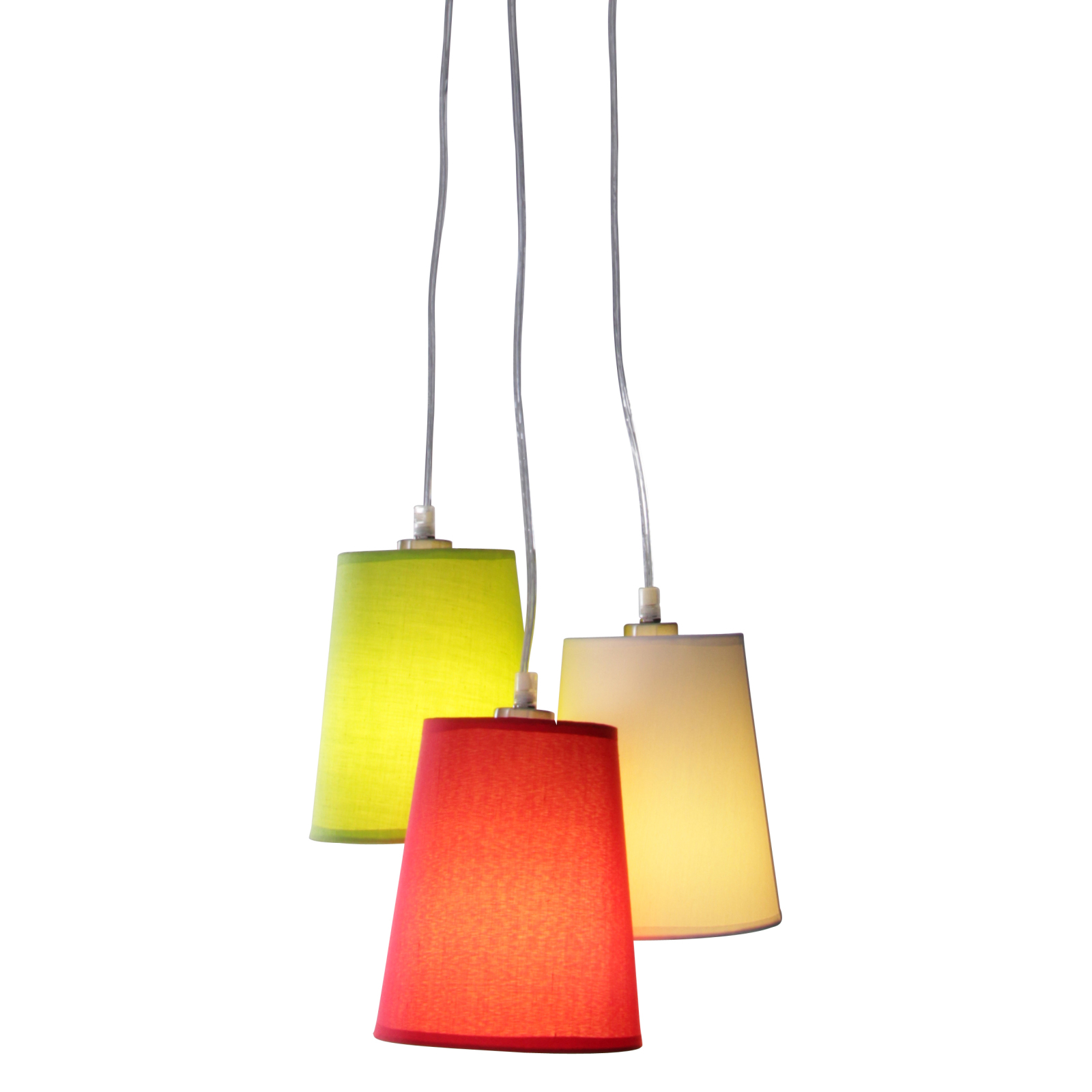 Pendelleuchte SAGGY - bunt - 160 cm hoch