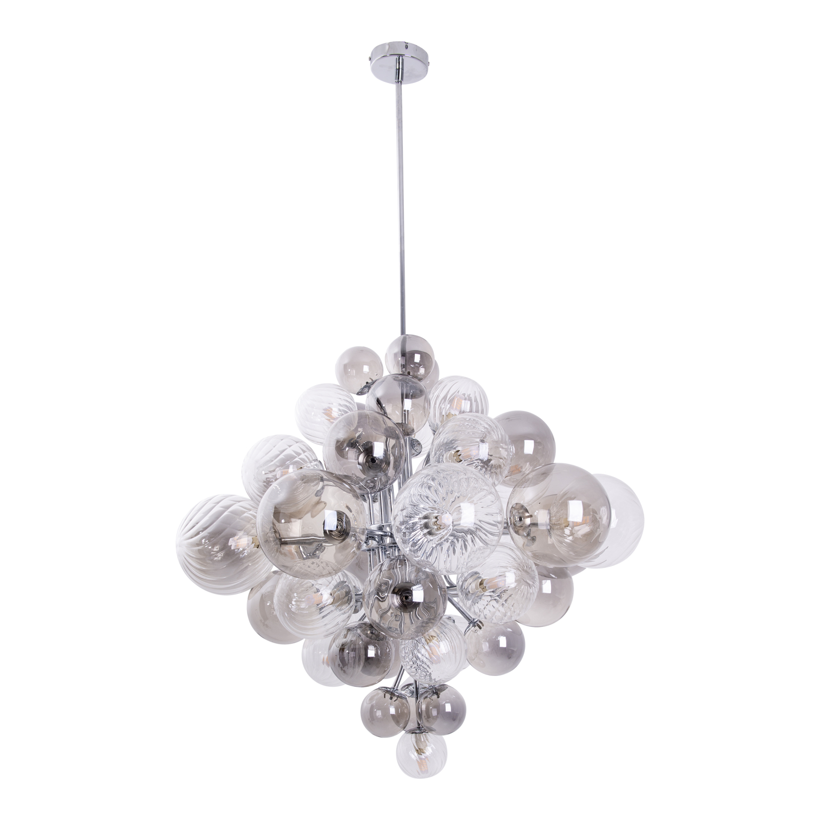 Pendelleuchte SPHERE - chrome - Ø 75 cm