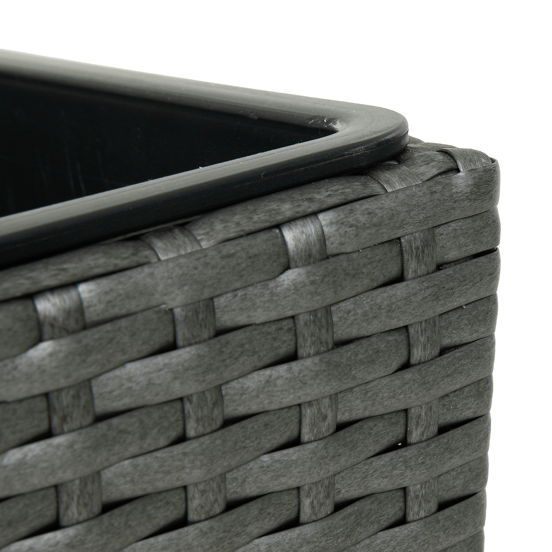 Pflanzkübel betongrau Polyrattan Online bei ROLLER kaufen