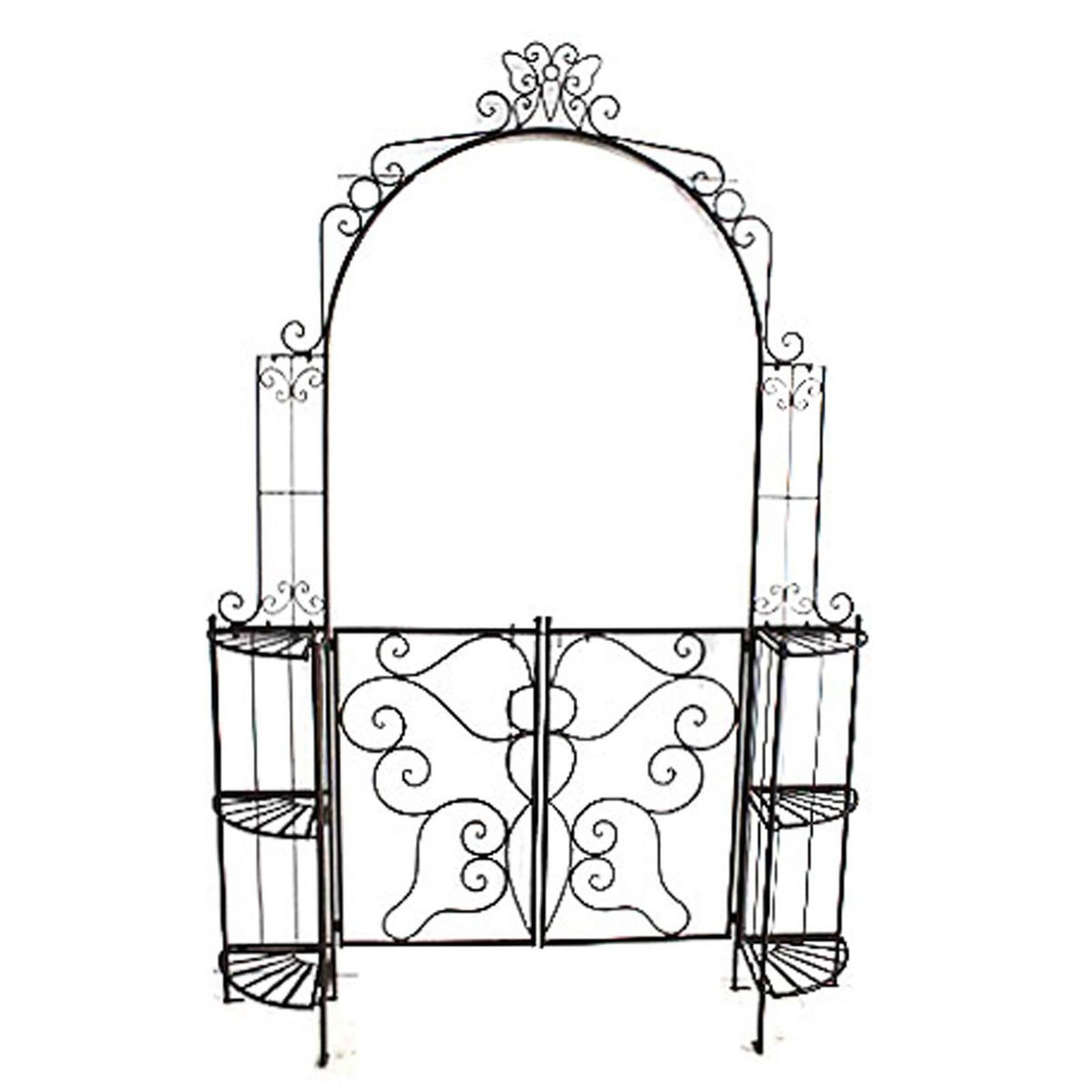 Pforte LAKI - schwarz - 233 cm hoch