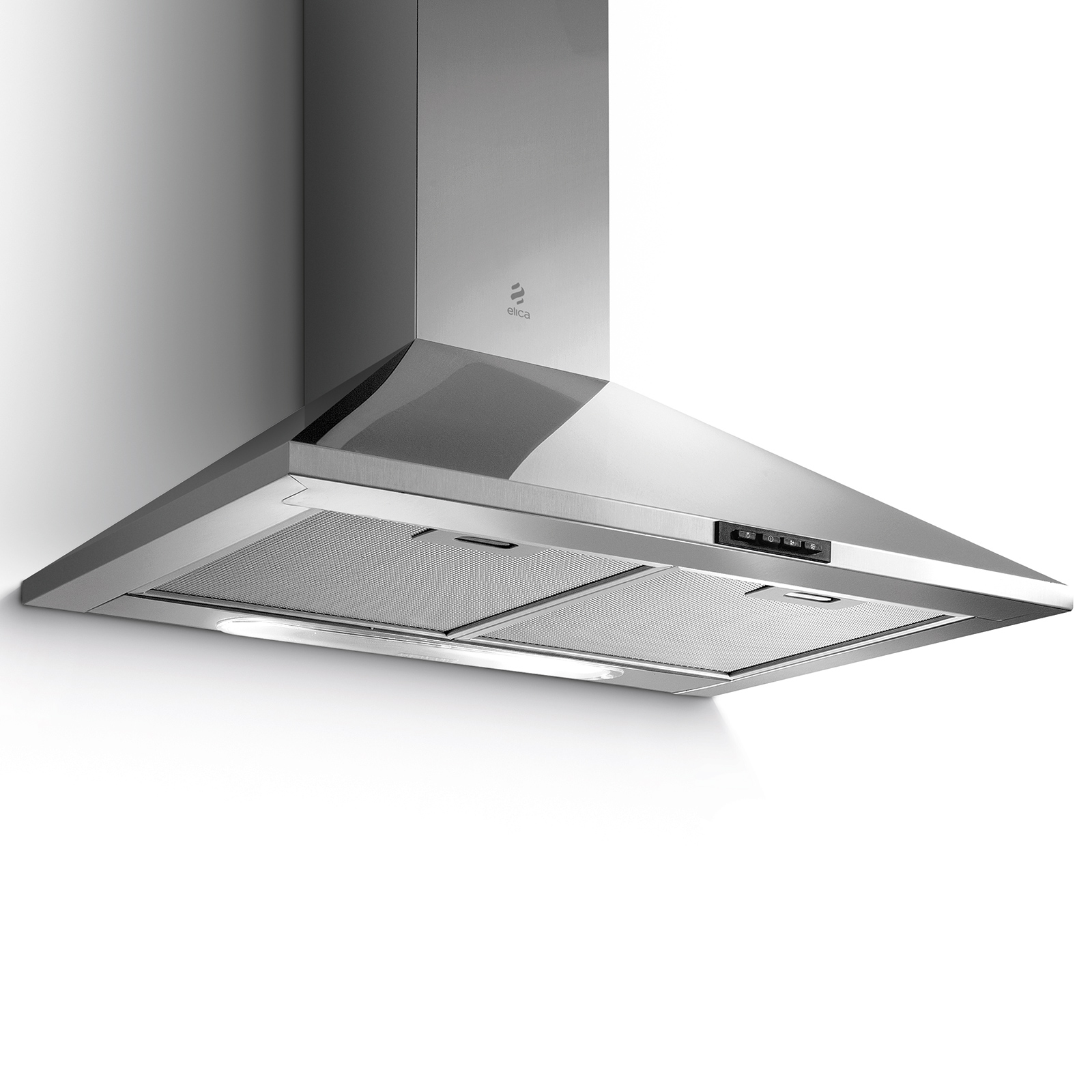 pino Küchenblock PN 80 - lichtgrau - mit E-Geräten - Kühlschrank links - 270 cm