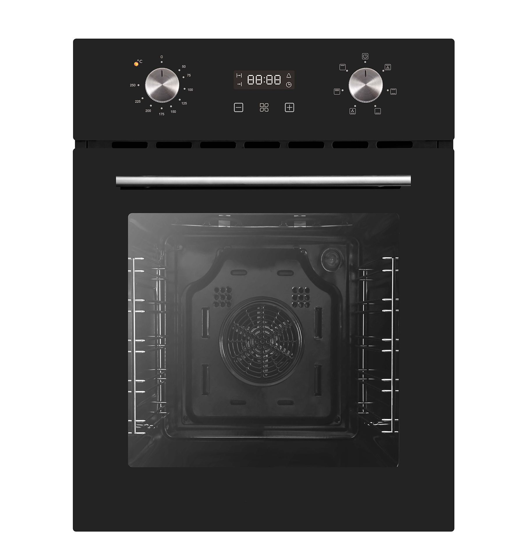 PKM Einbau-Backofen EBO6-45 - schwarz - A - 45 cm breit