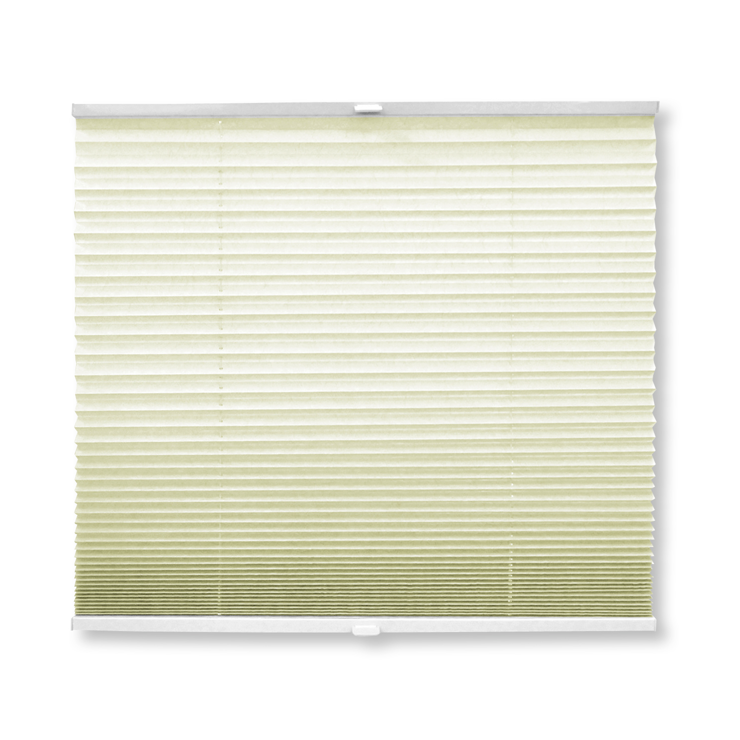 Plissee-Faltstore - natur - Crash Optik - 105x130 cm