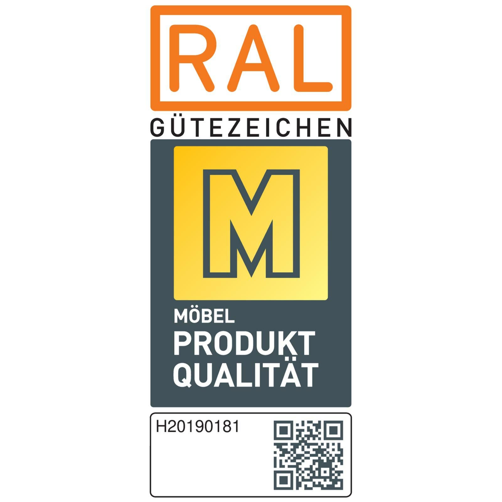 polsterpower Ecksofa - silber - Basismodell - Anstellhocker rechts