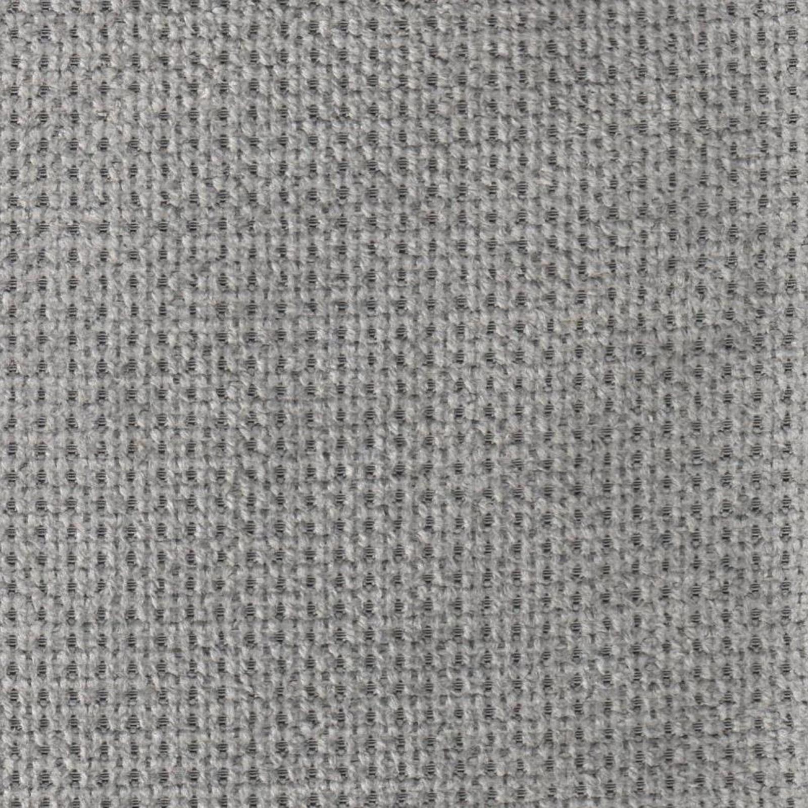 polsterpower Ecksofa - silber - mit Funktionen - Anstellhocker rechts