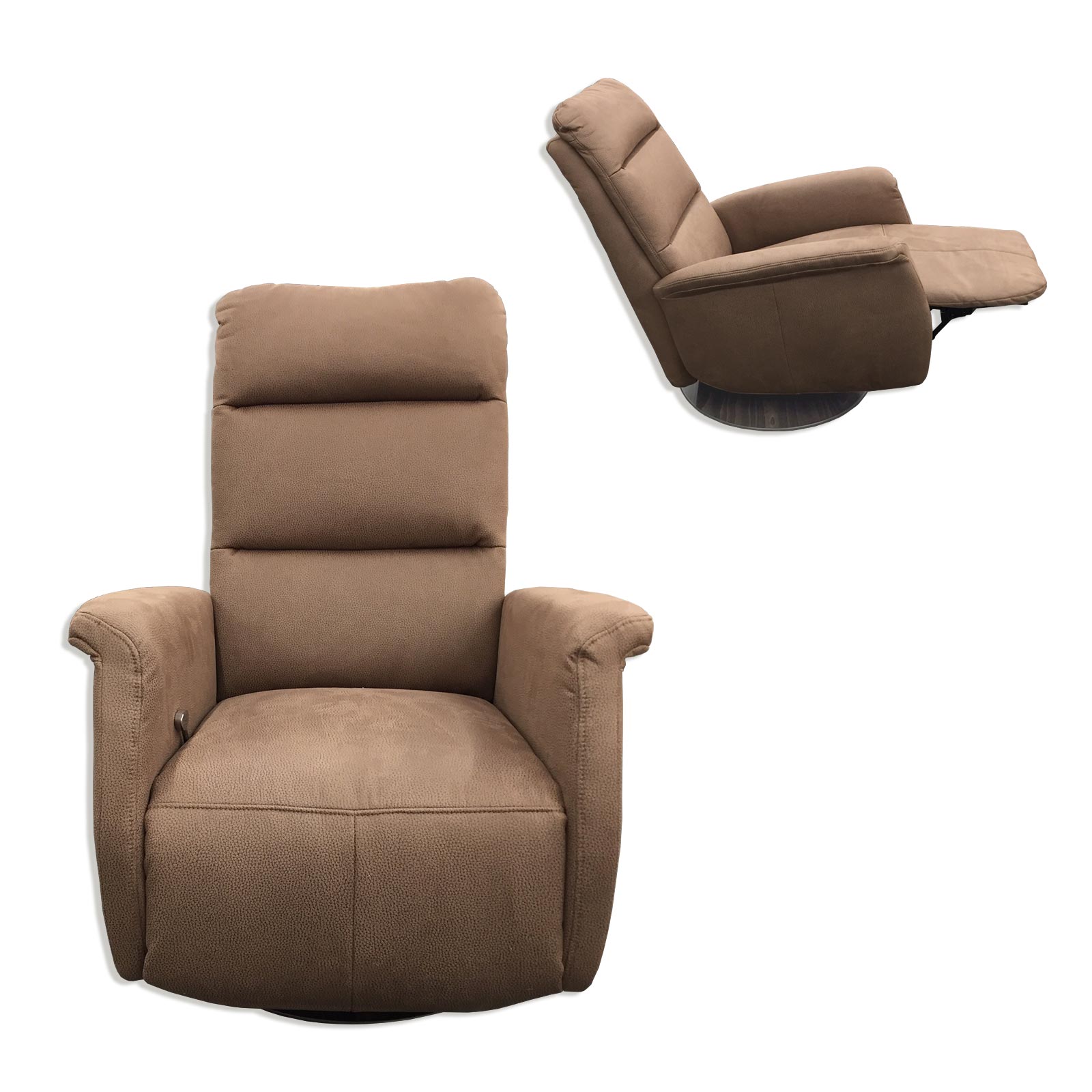 polsterpower Sessel - braun - Relaxfunktion