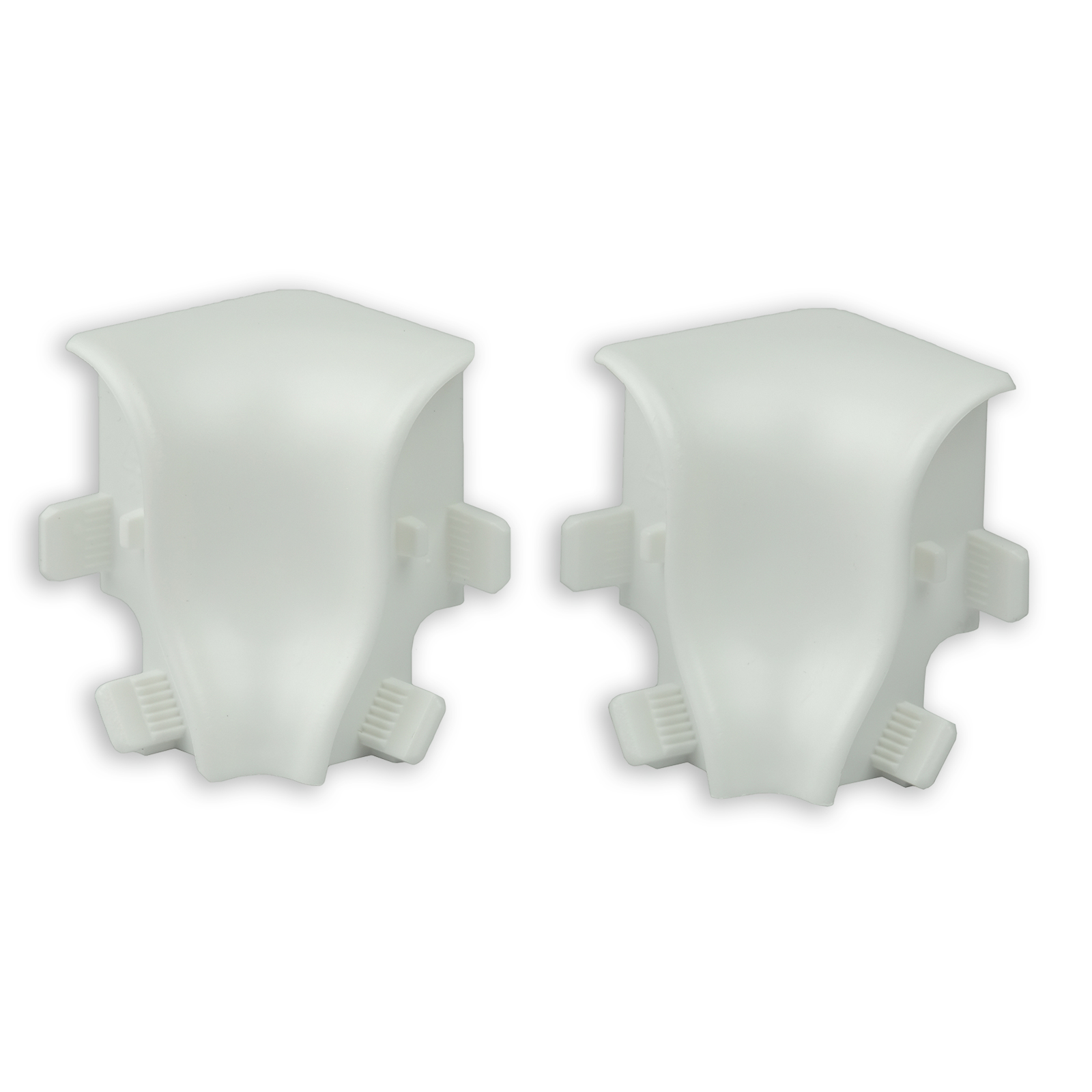 Cogex 8-teiliges Set Weiß Lackierte Piton-Haken - 2,5 X 22 Mm, Für Wandmontage