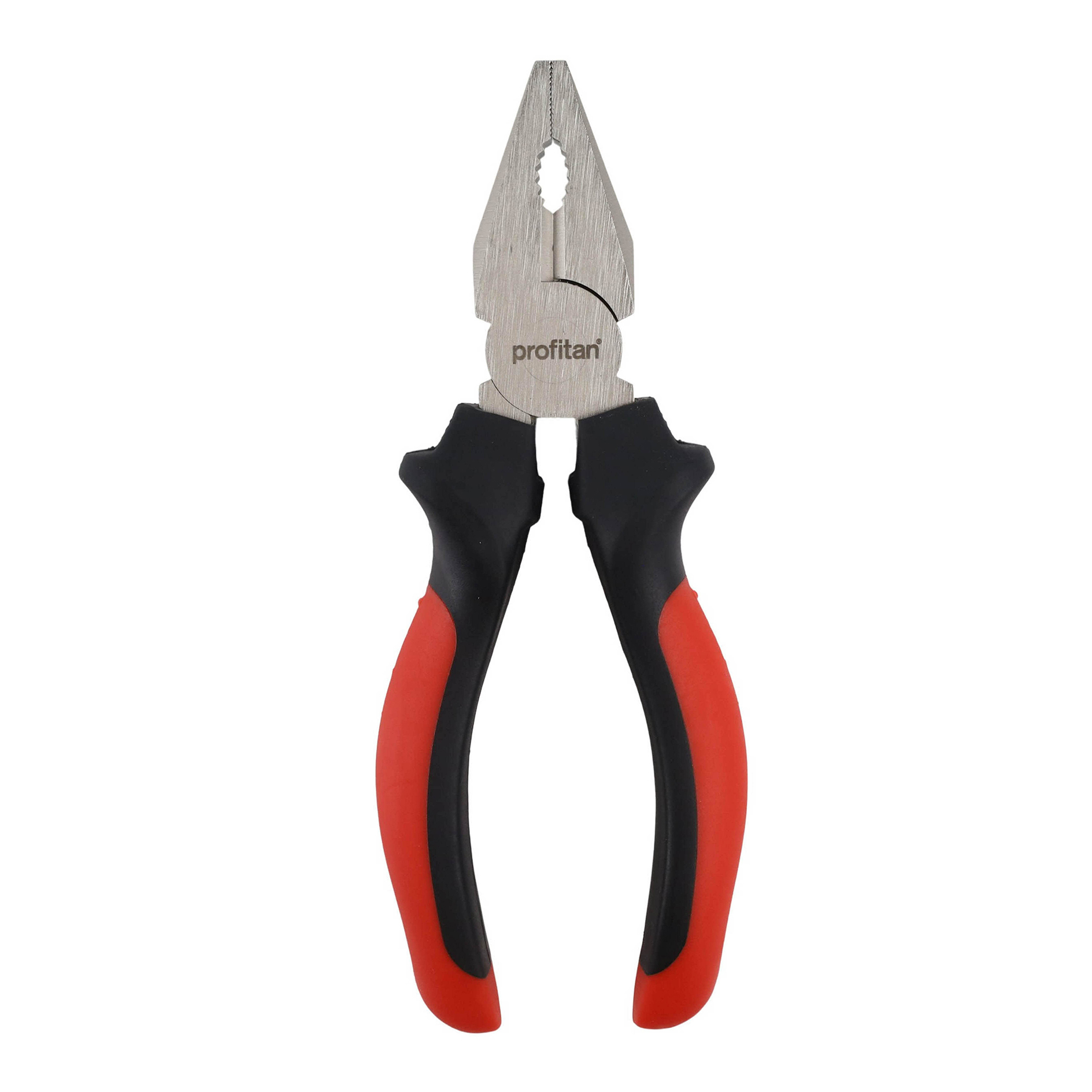 profitan Kombizange - schwarz-rot - ergonomischer Griff