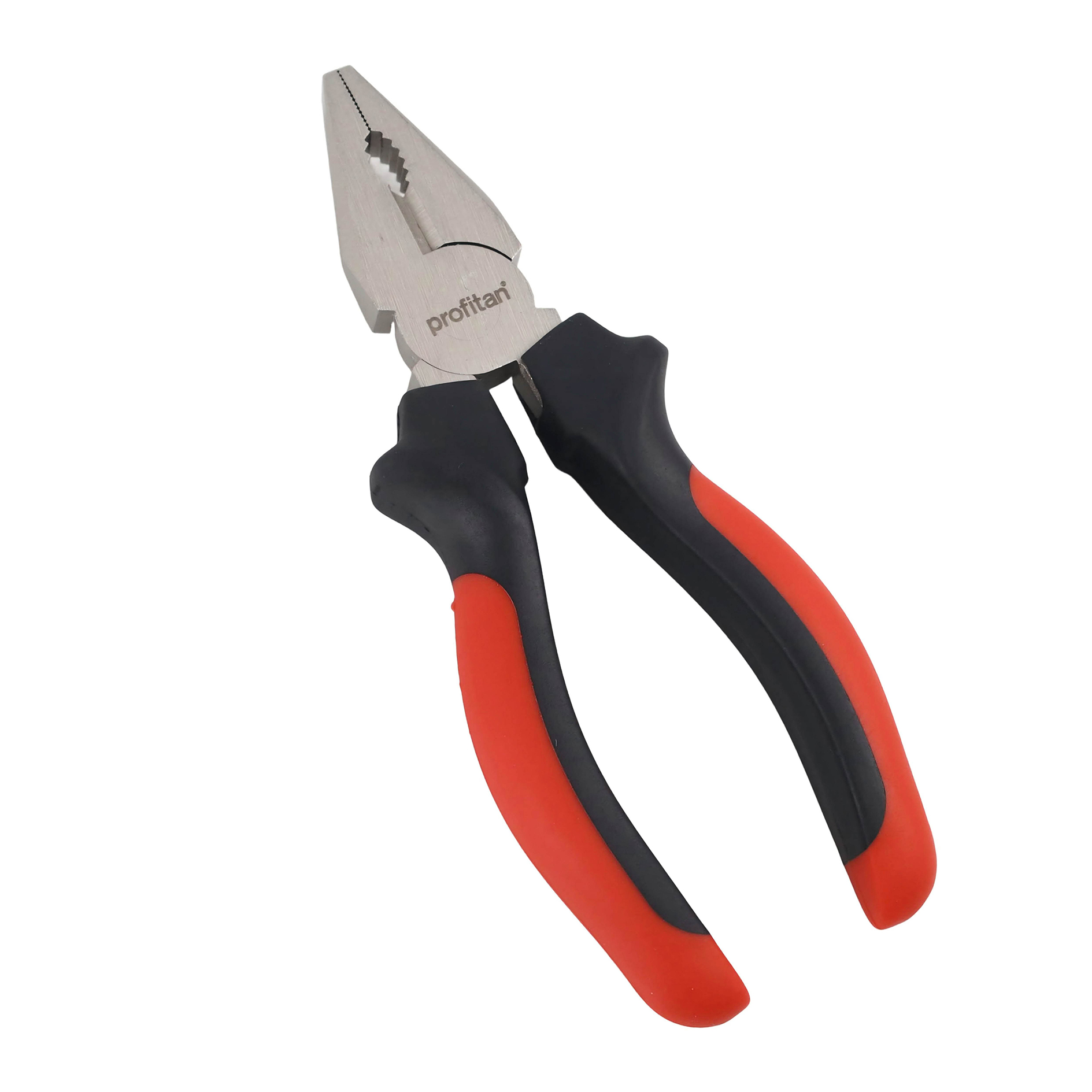 profitan Kombizange - schwarz-rot - ergonomischer Griff