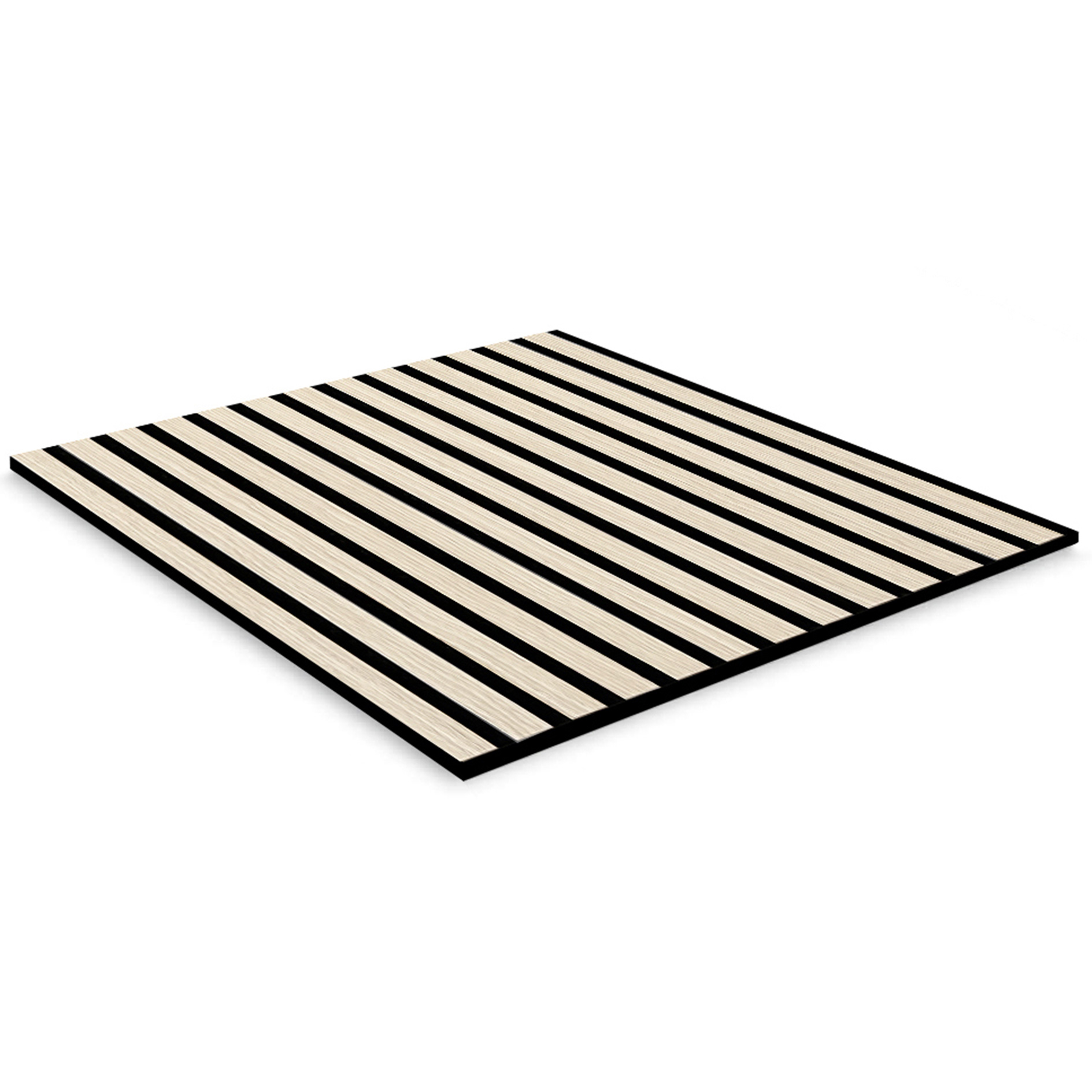 profitan Wand- und Akustikpaneel - Eiche Classic - schwarz - 52x52 cm