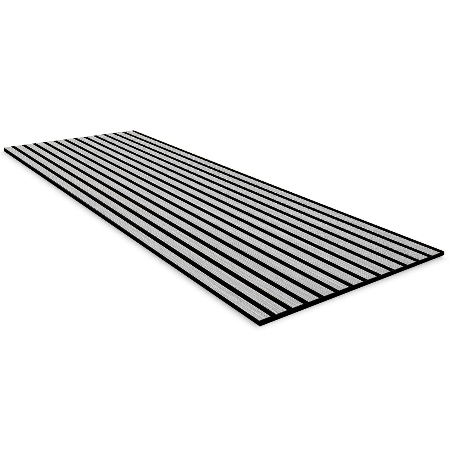 profitan Wand- und Akustikpaneel - Eiche Grey - schwarz - 51x104 cm