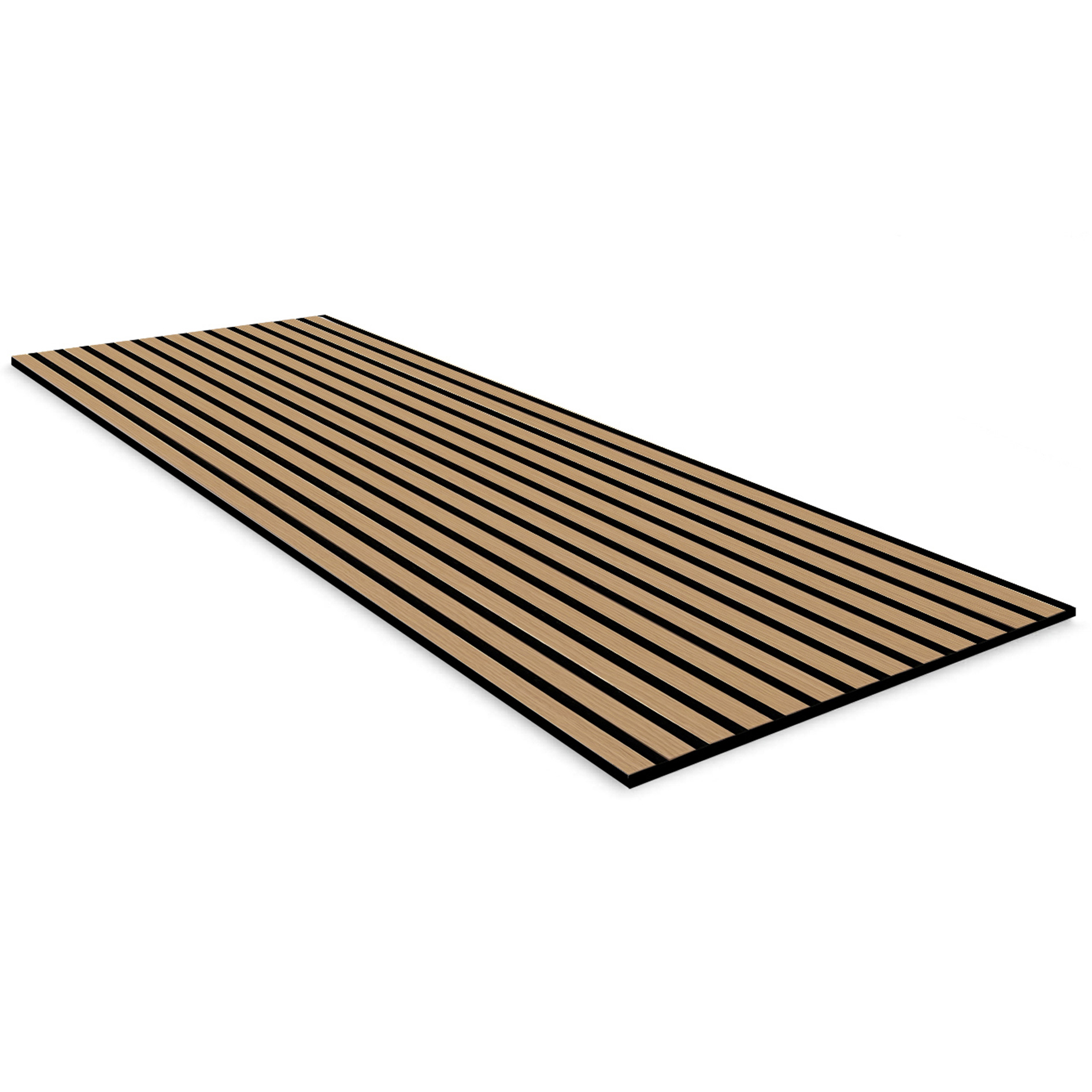 profitan Wand- und Akustikpaneel - Eiche Oiled - schwarz - 51x104 cm