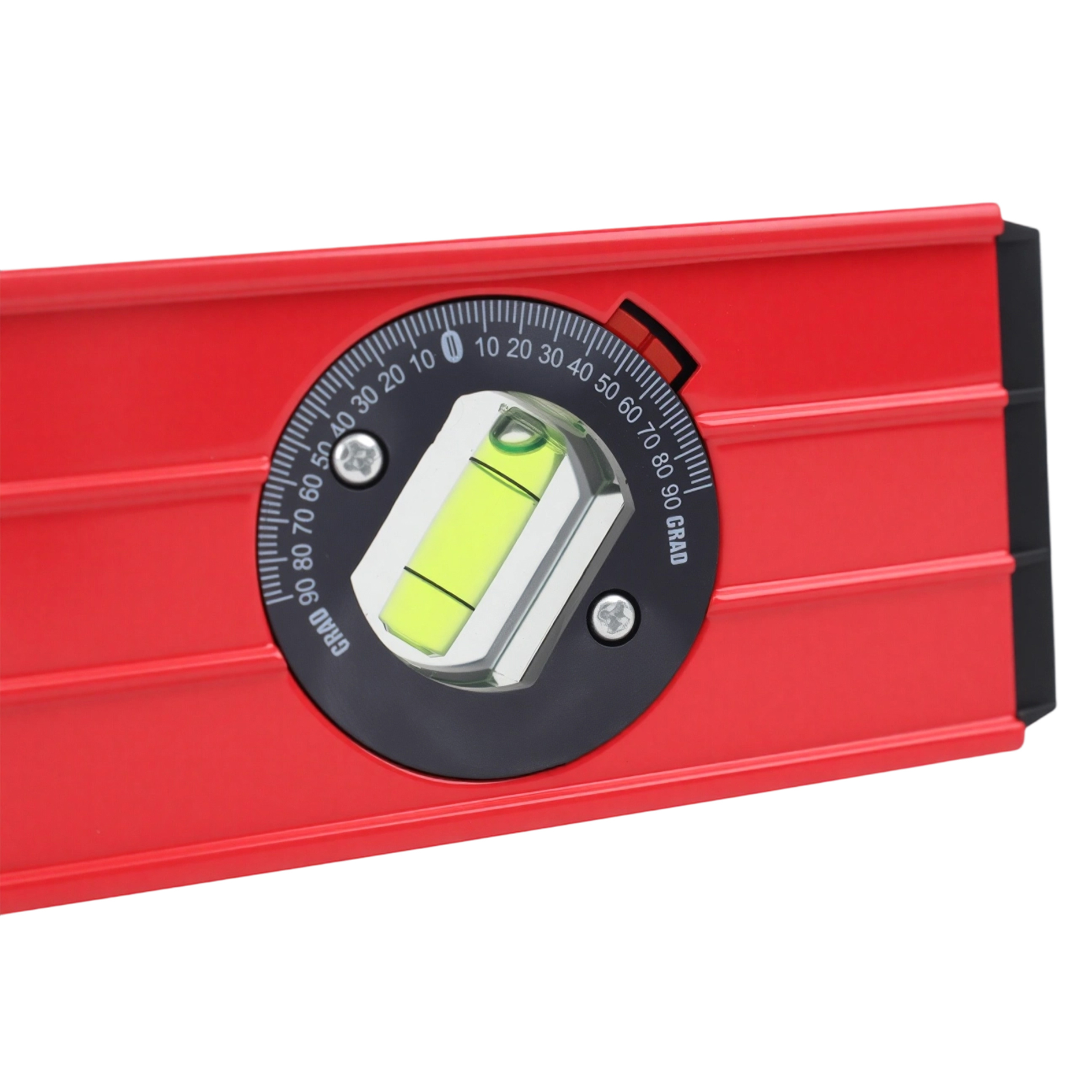 profitan Wasserwaage - rot-schwarz - Aluminium - 60 cm