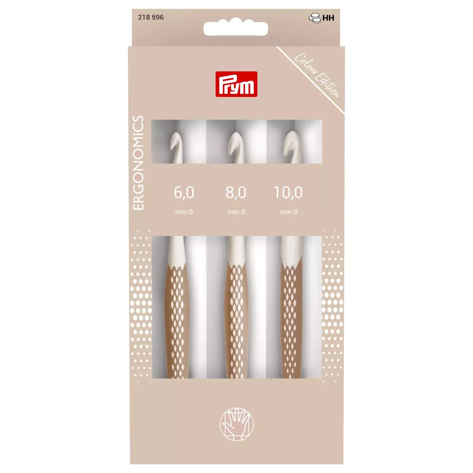 PRYM Häkelnadel-Set - für Wolle - 3 Größen
