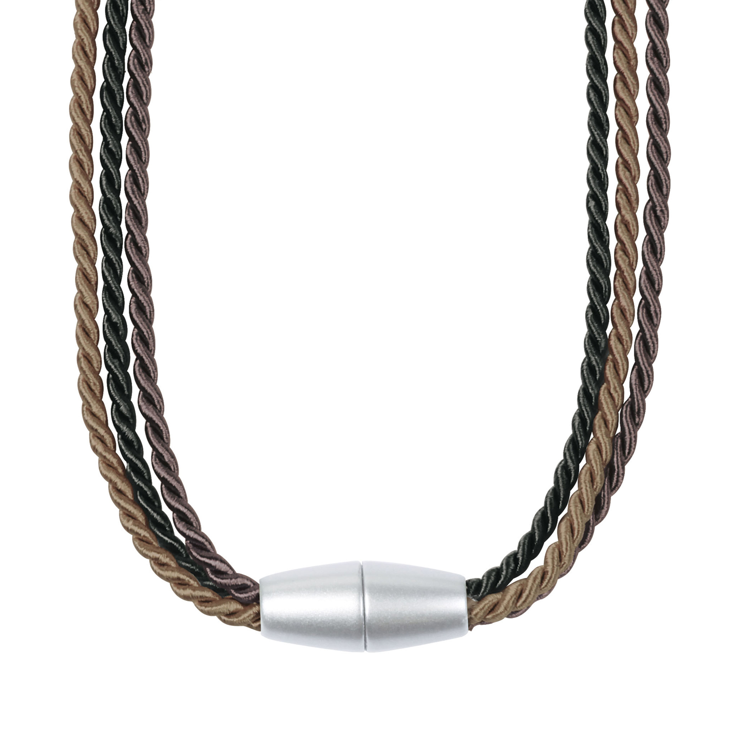 Raffhalter - schwarz-braun-hellbraun - 65 cm