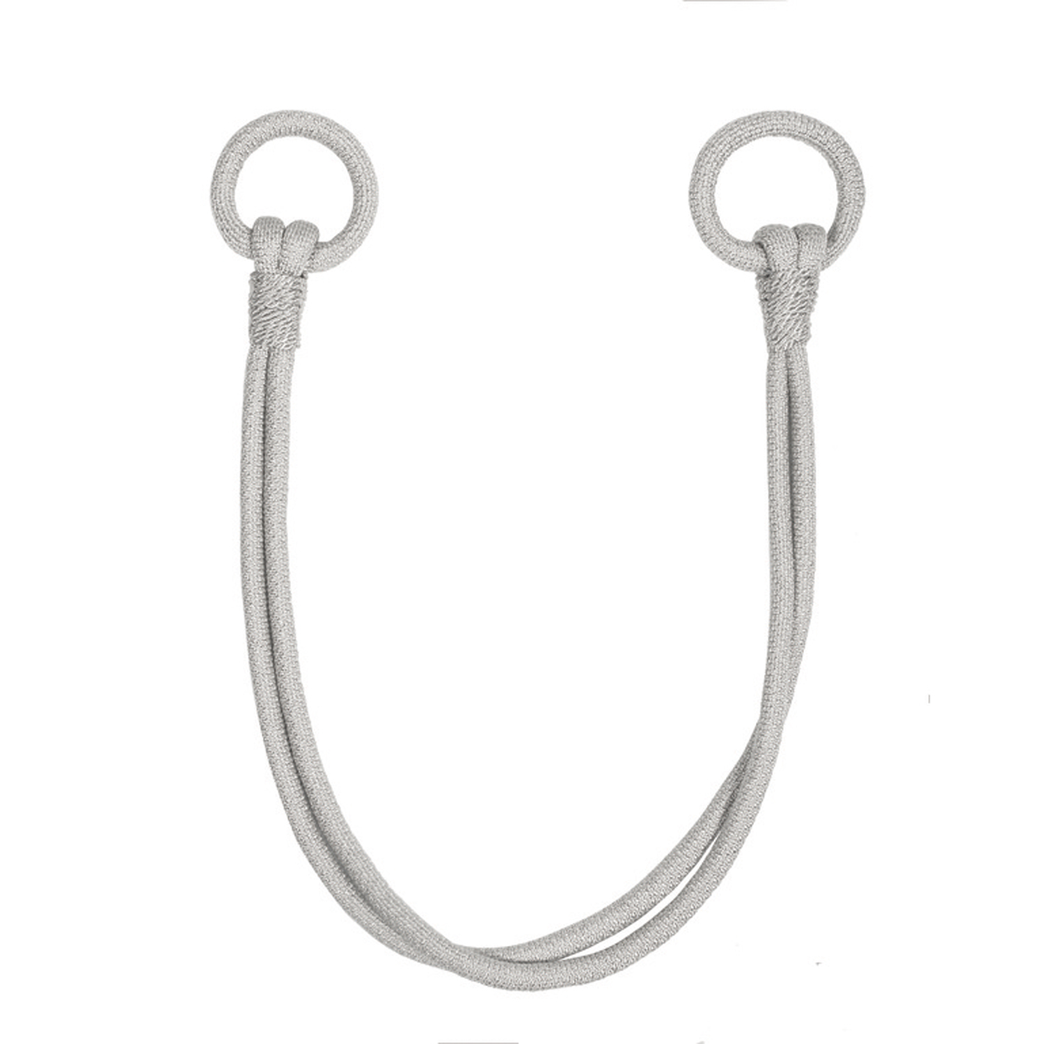 Raffhalter - silbergrau - 80 cm