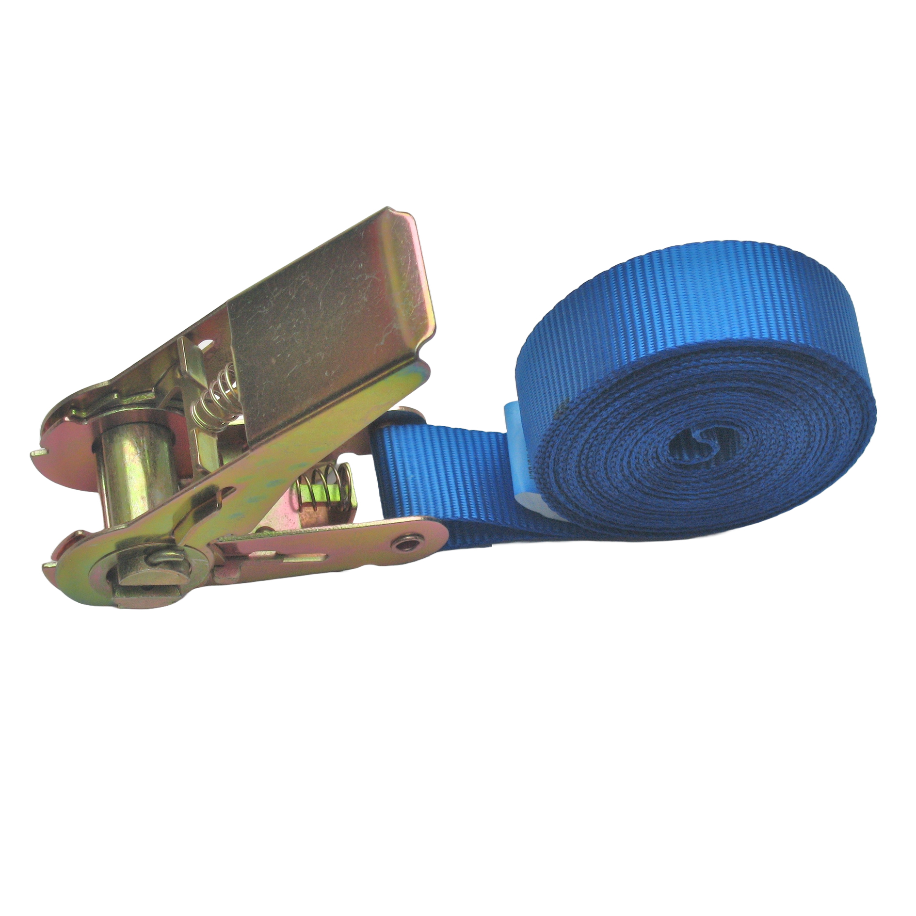 Ratschen-Spanngurt - blau - 5 Meter