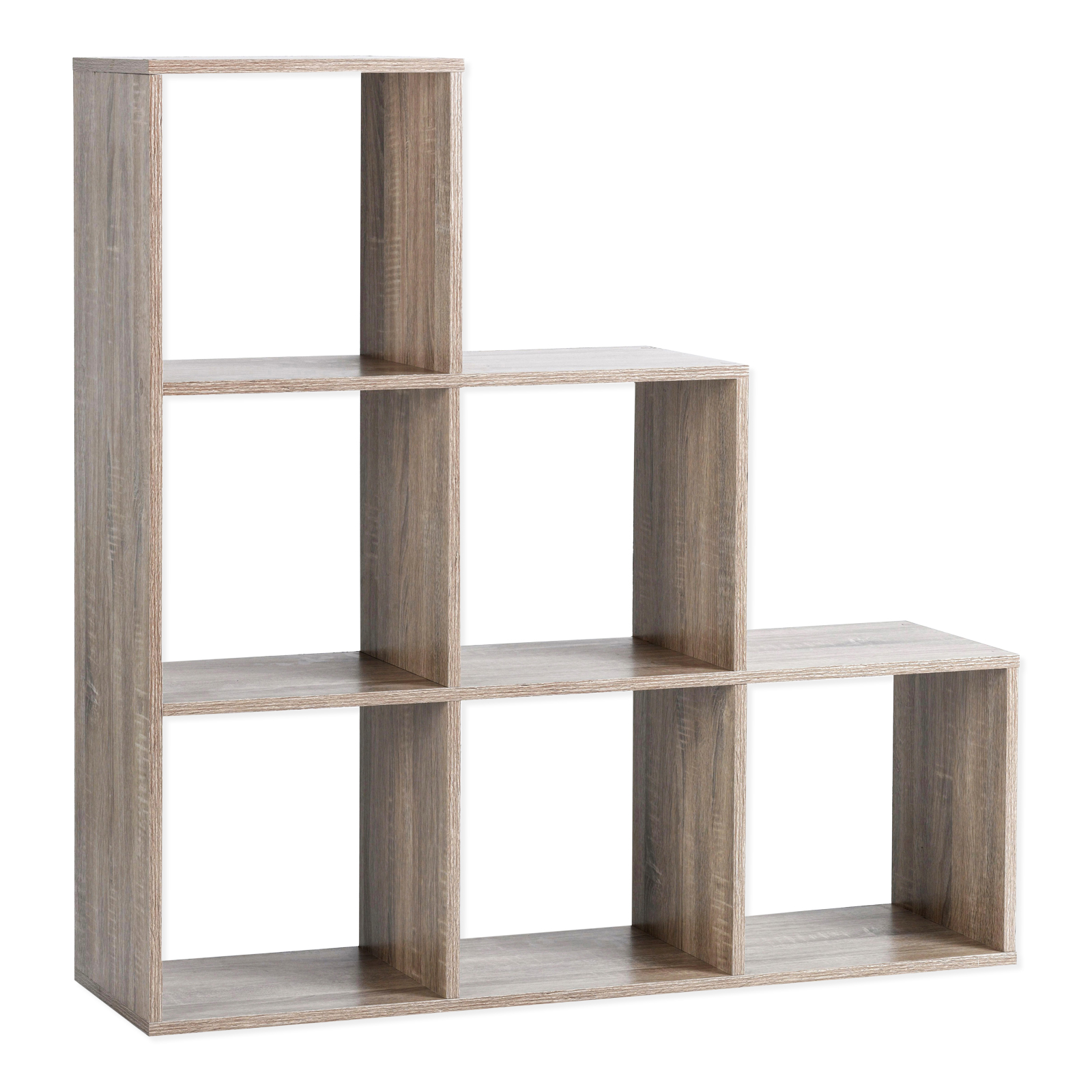 Raumteiler - Sonoma Eiche - 6 Fächer - 104x108 cm