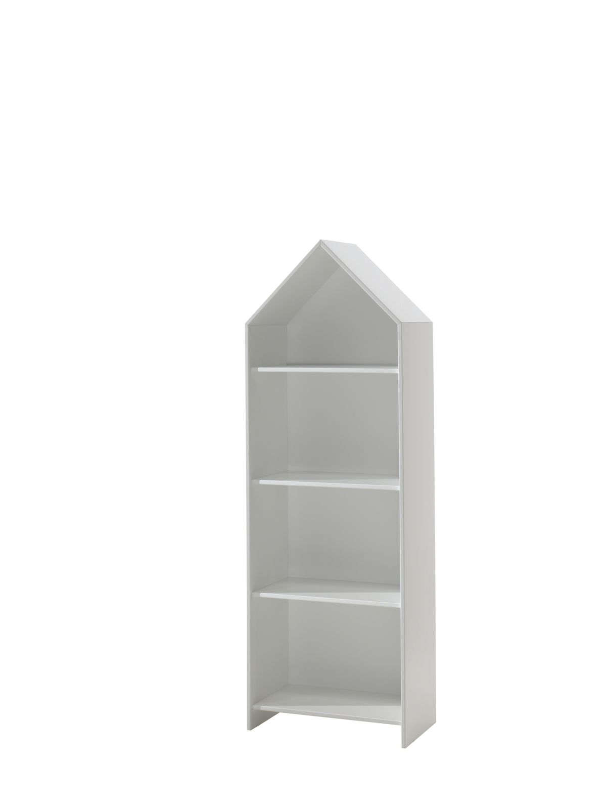 Regal CASAMI - weiß - 4 Fächern - 58 cm breit