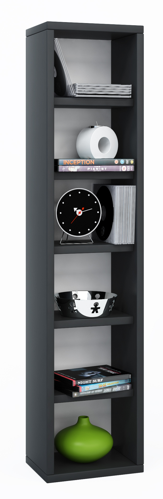 Regal ELEMENTA - schwarz - 91,5 cm