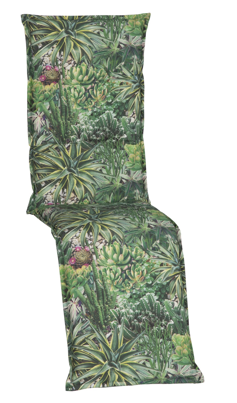 Relax-Auflage - grün - Kaktuslandschaft - 171x46 cm