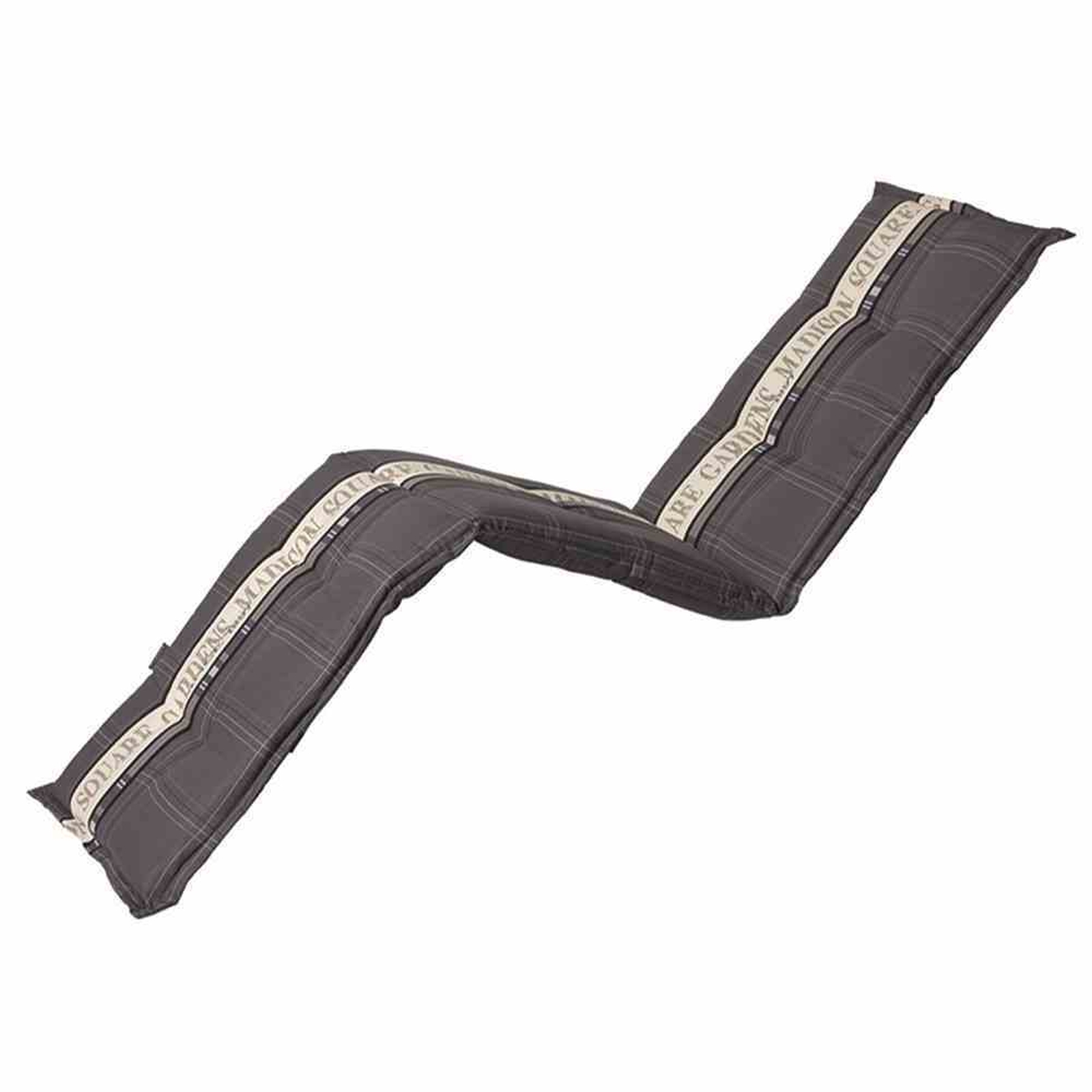 Relaxauflage MADISON GARDEN - grau - 170x50 cm