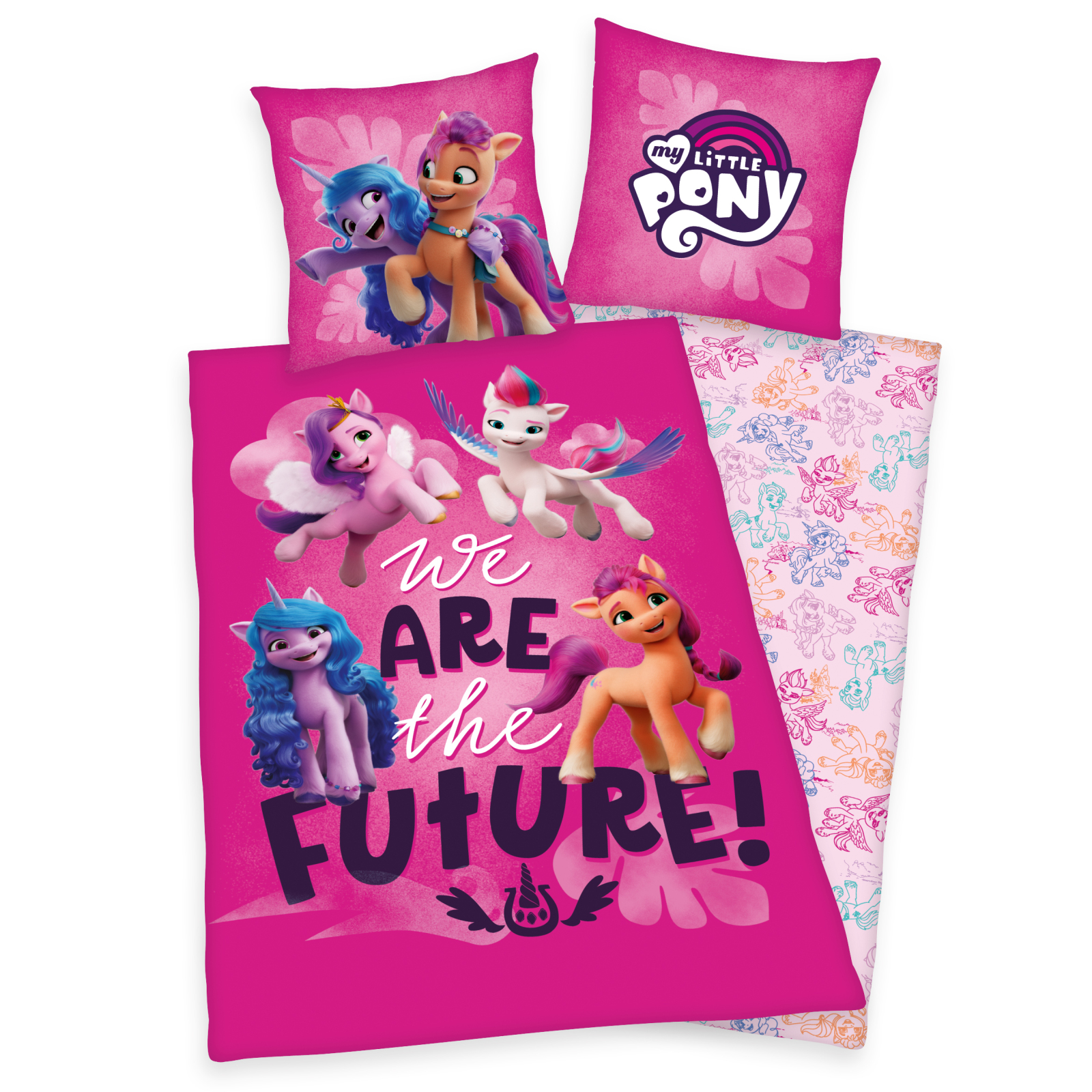Renforcé-Bettwäsche - MY LITTLE PONY - 135x200 cm