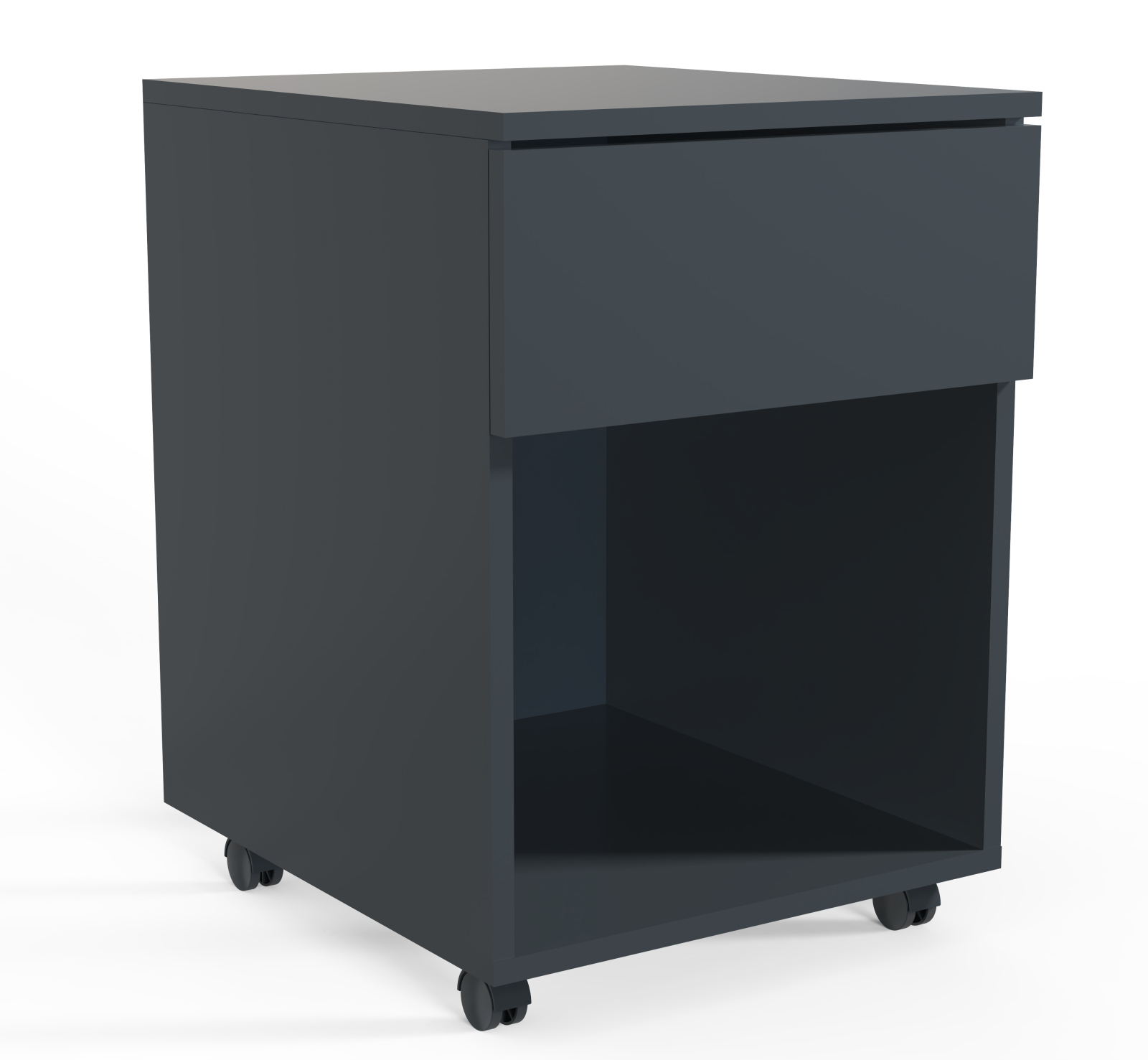 Rollcontainer DALOSA - anthrazit - Schublade - 39x45 cm