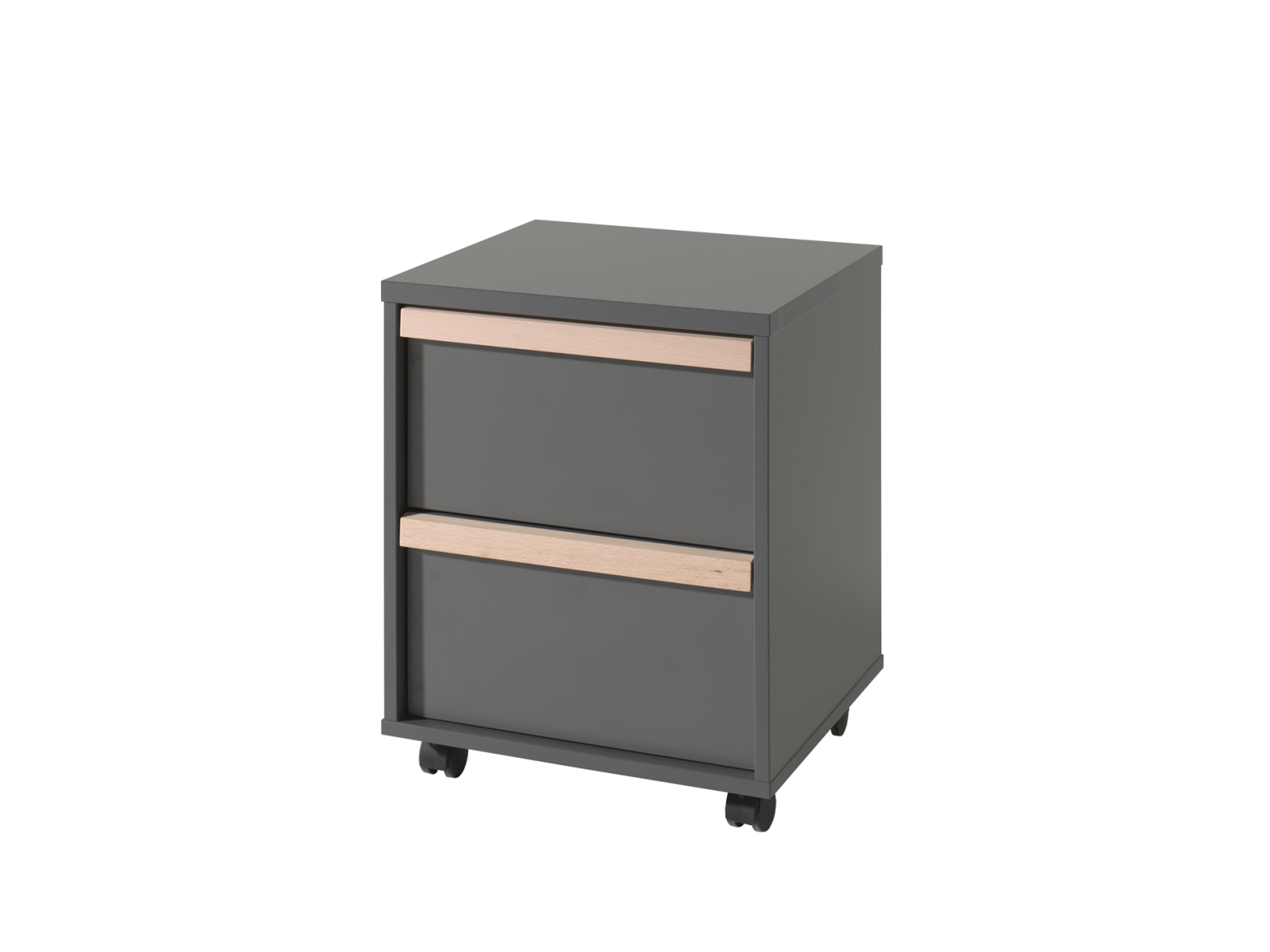 Rollcontainer LONDON - anthrazit - 48 cm breit